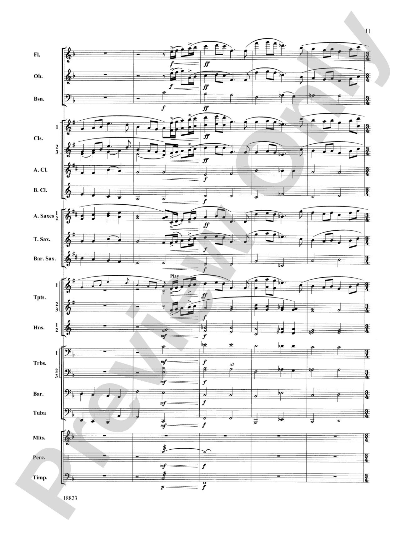 Irish Ayre for Winds: Concert Band Conductor Score & Parts