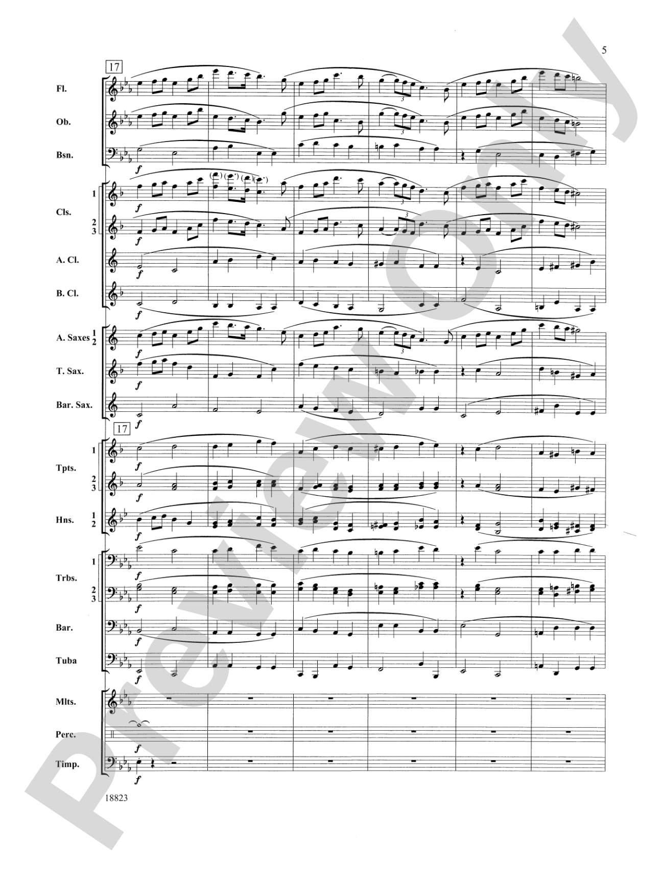 Irish Ayre for Winds: Concert Band Conductor Score & Parts