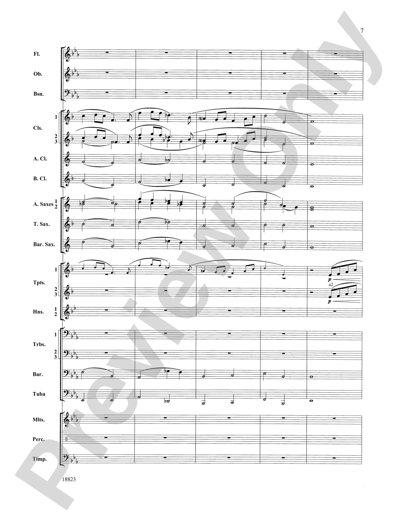 Irish Ayre for Winds: Concert Band Conductor Score & Parts