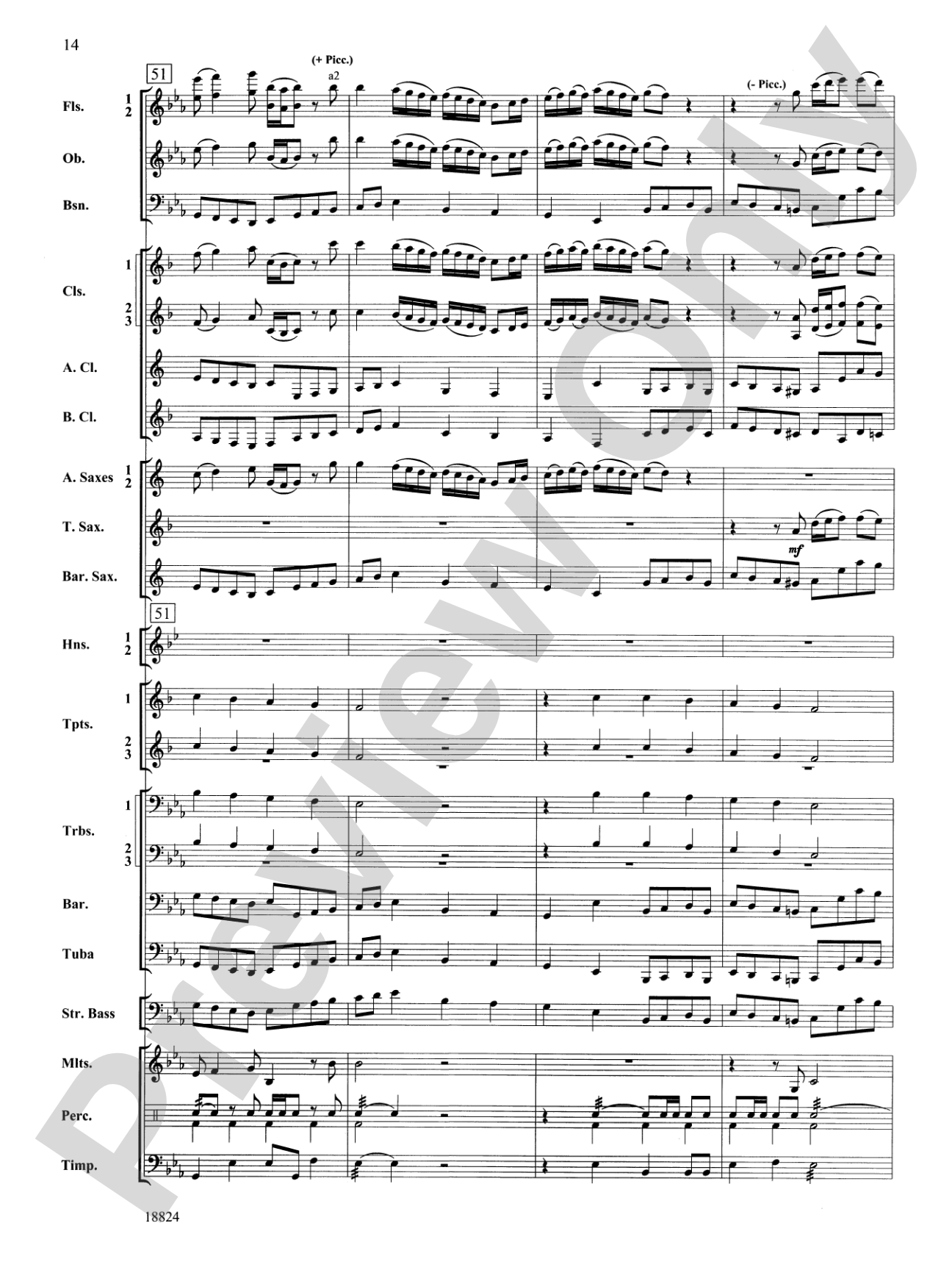 Sleepers Wake: Concert Band Conductor Score & Parts