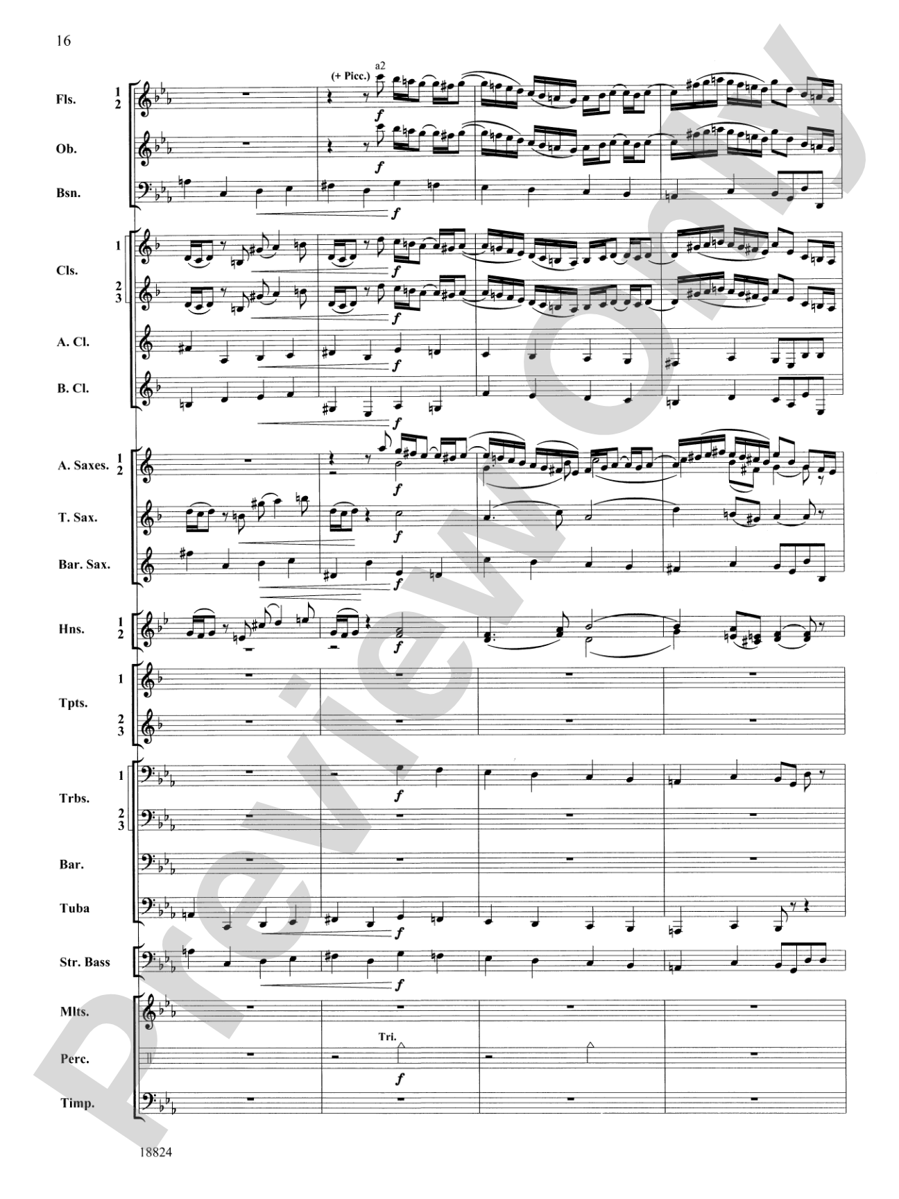 Sleepers Wake: Concert Band Conductor Score & Parts