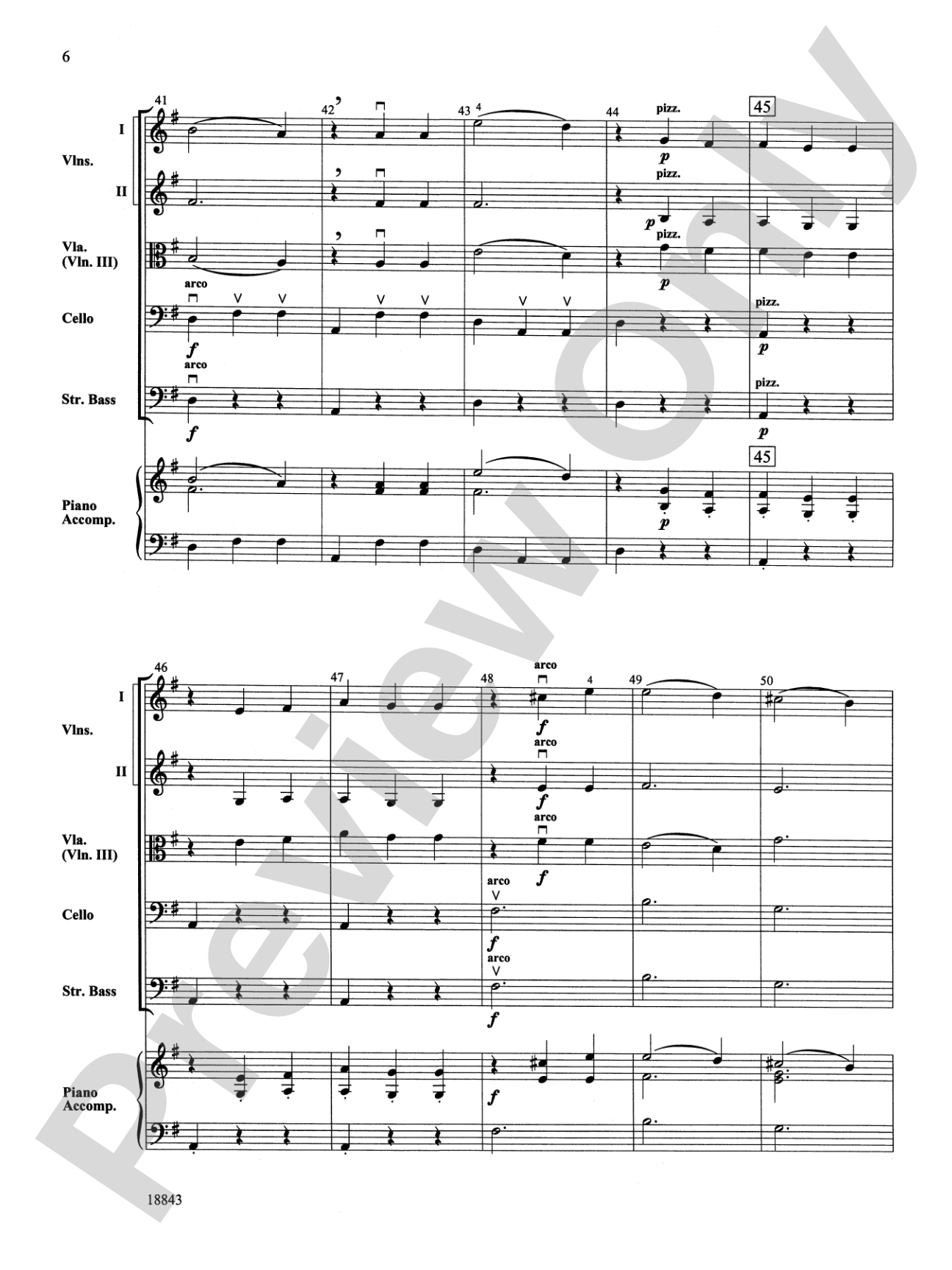 The Blue Danube Waltz: String Orchestra Conductor Score & Parts