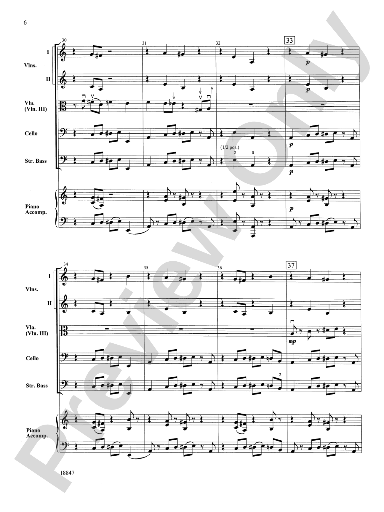 Goblin Dance: String Orchestra Conductor Score & Parts