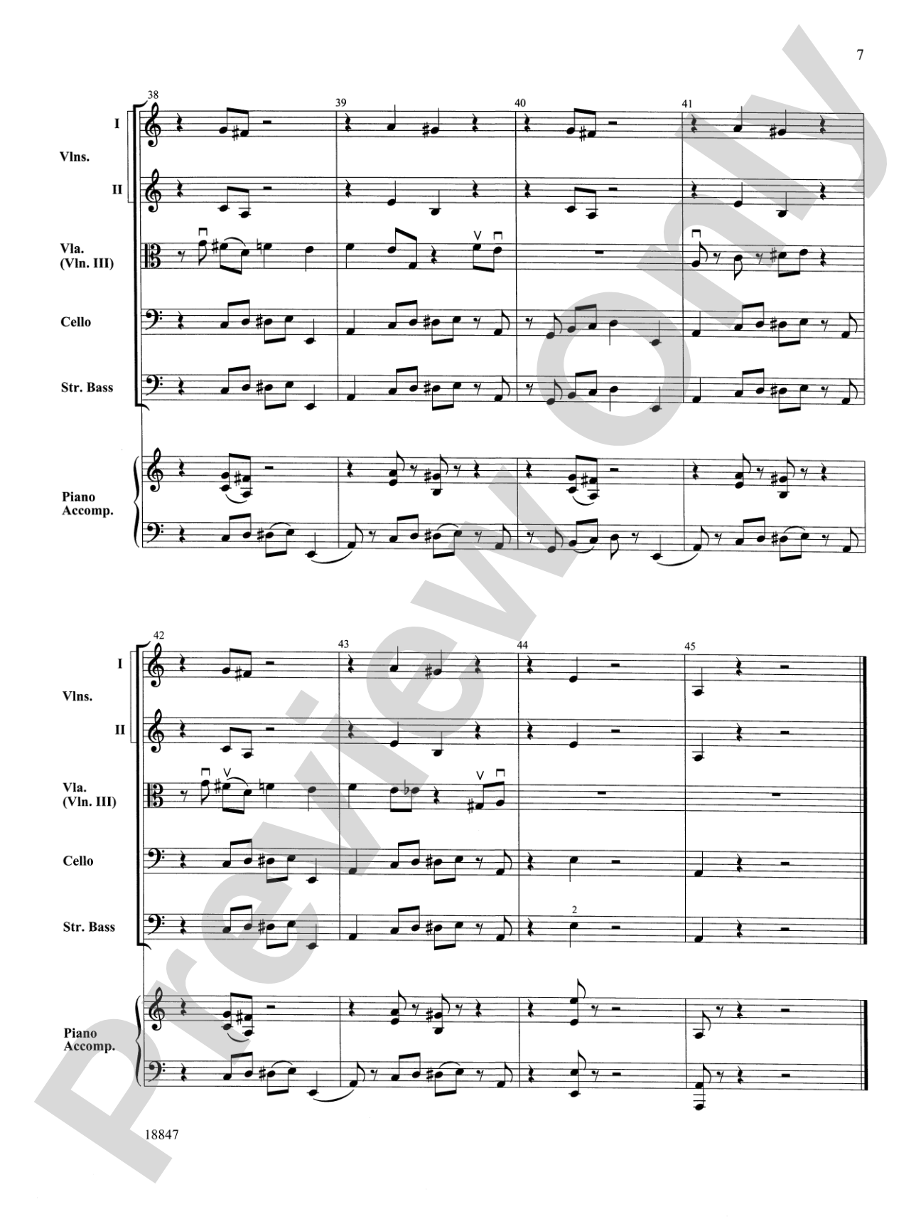 Goblin Dance: String Orchestra Conductor Score & Parts