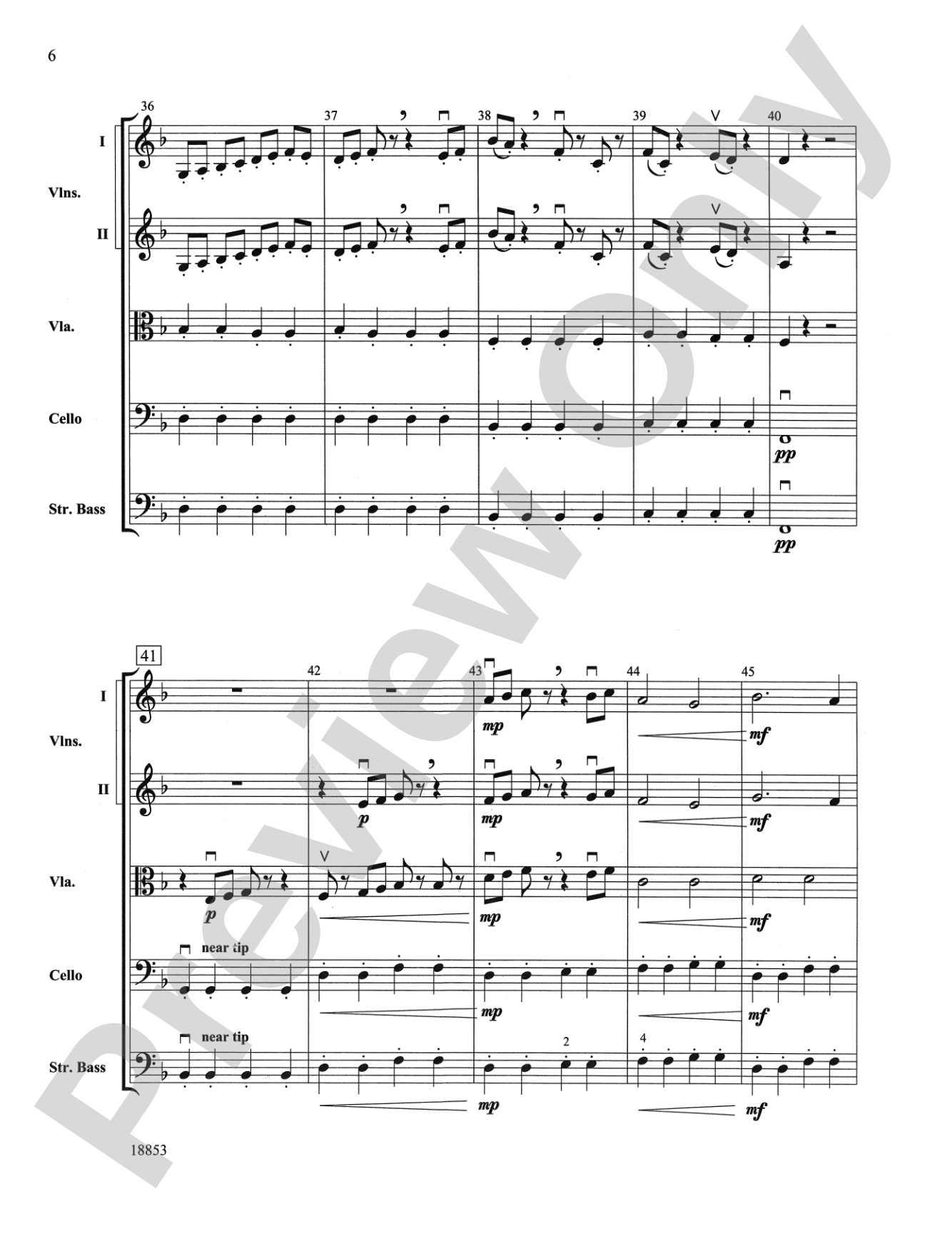 Gauntlet: String Orchestra Conductor Score & Parts
