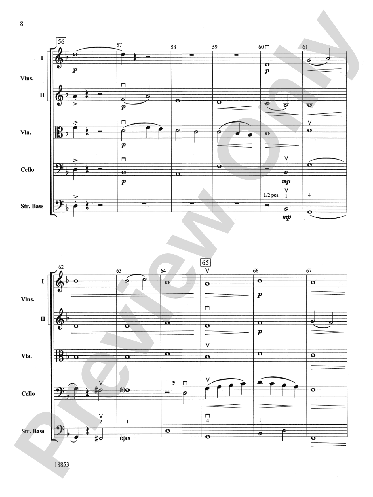 Gauntlet: String Orchestra Conductor Score & Parts