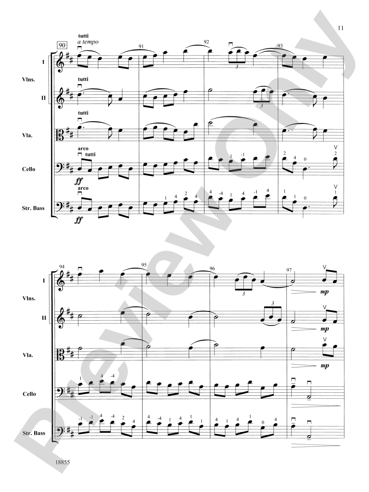 Sheebeg and Sheemore: String Orchestra Conductor Score & Parts