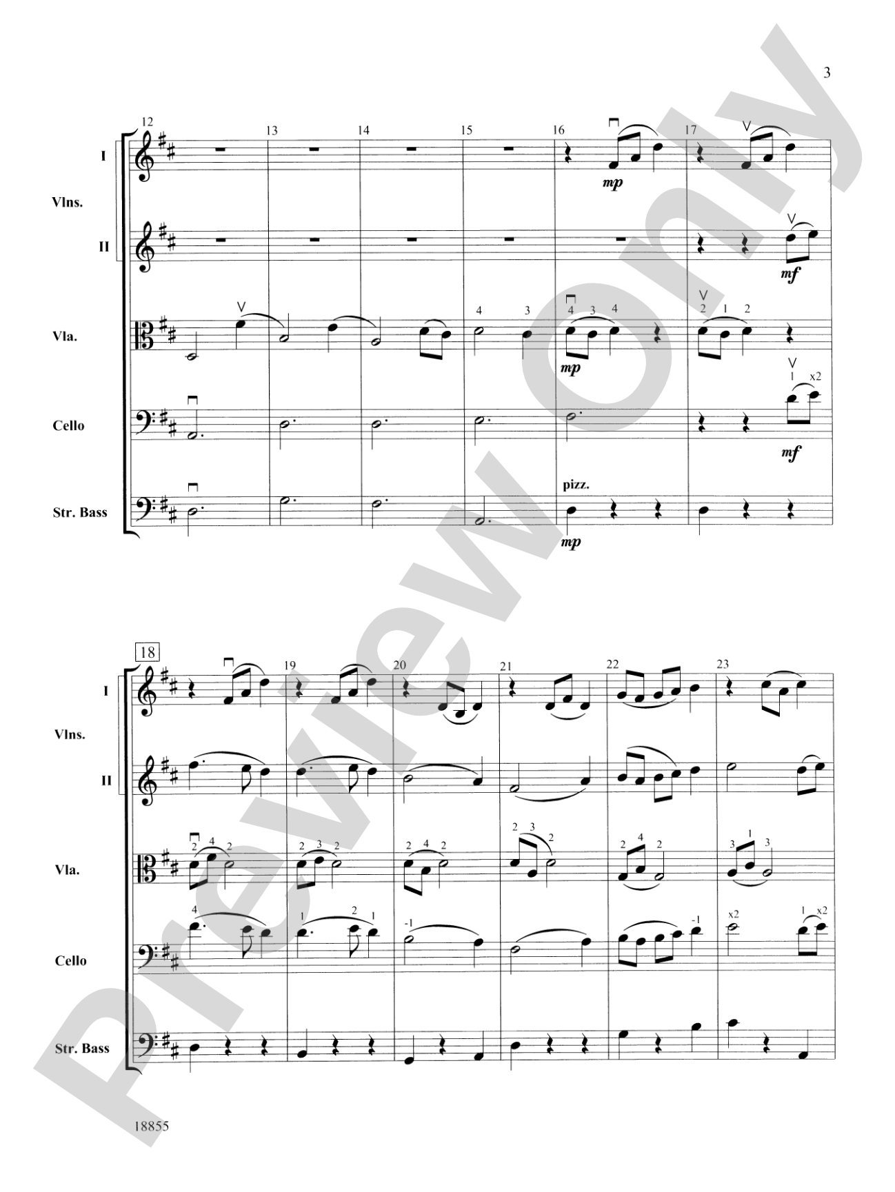 Sheebeg and Sheemore: String Orchestra Conductor Score & Parts