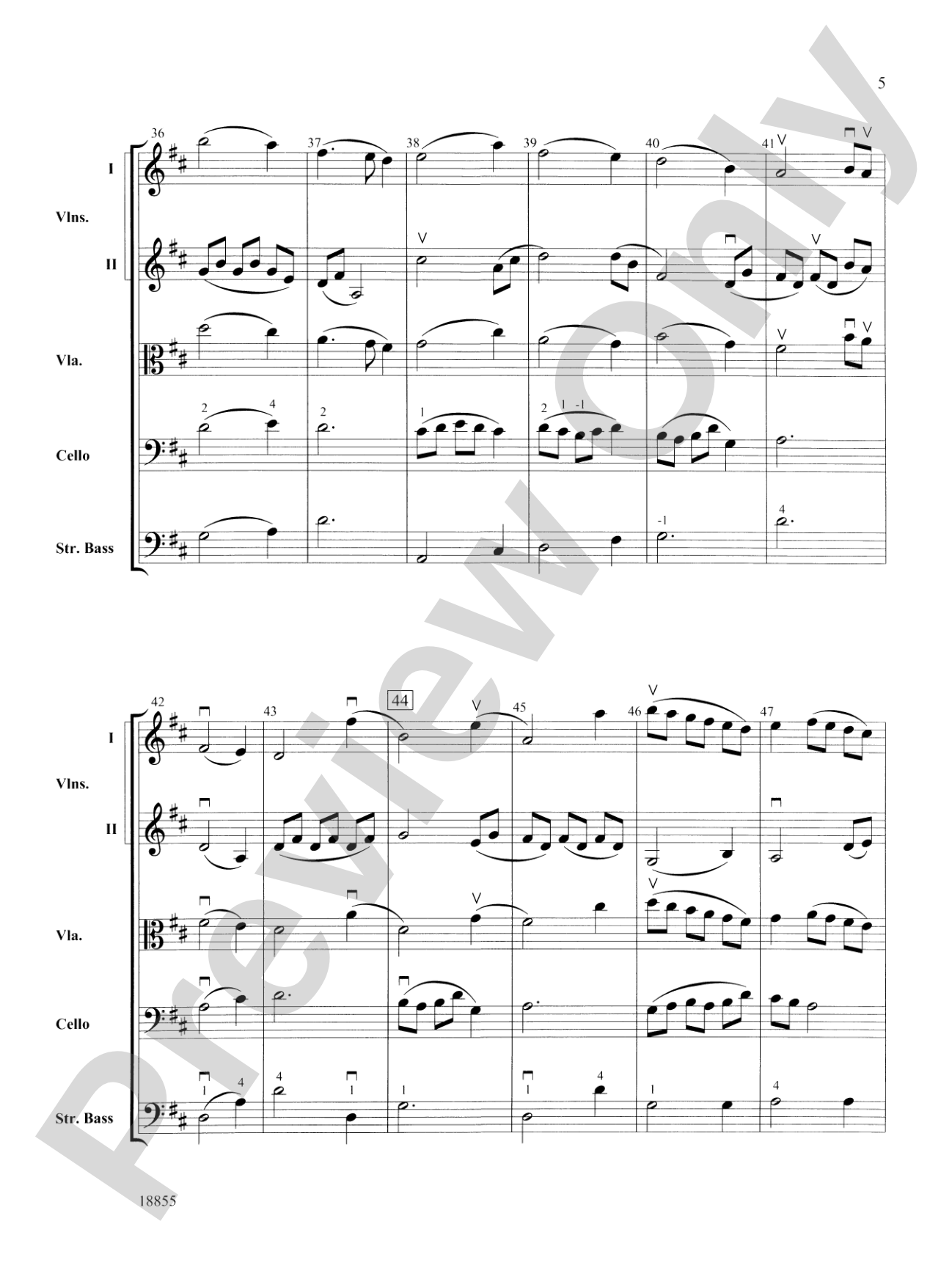 Sheebeg and Sheemore: String Orchestra Conductor Score & Parts