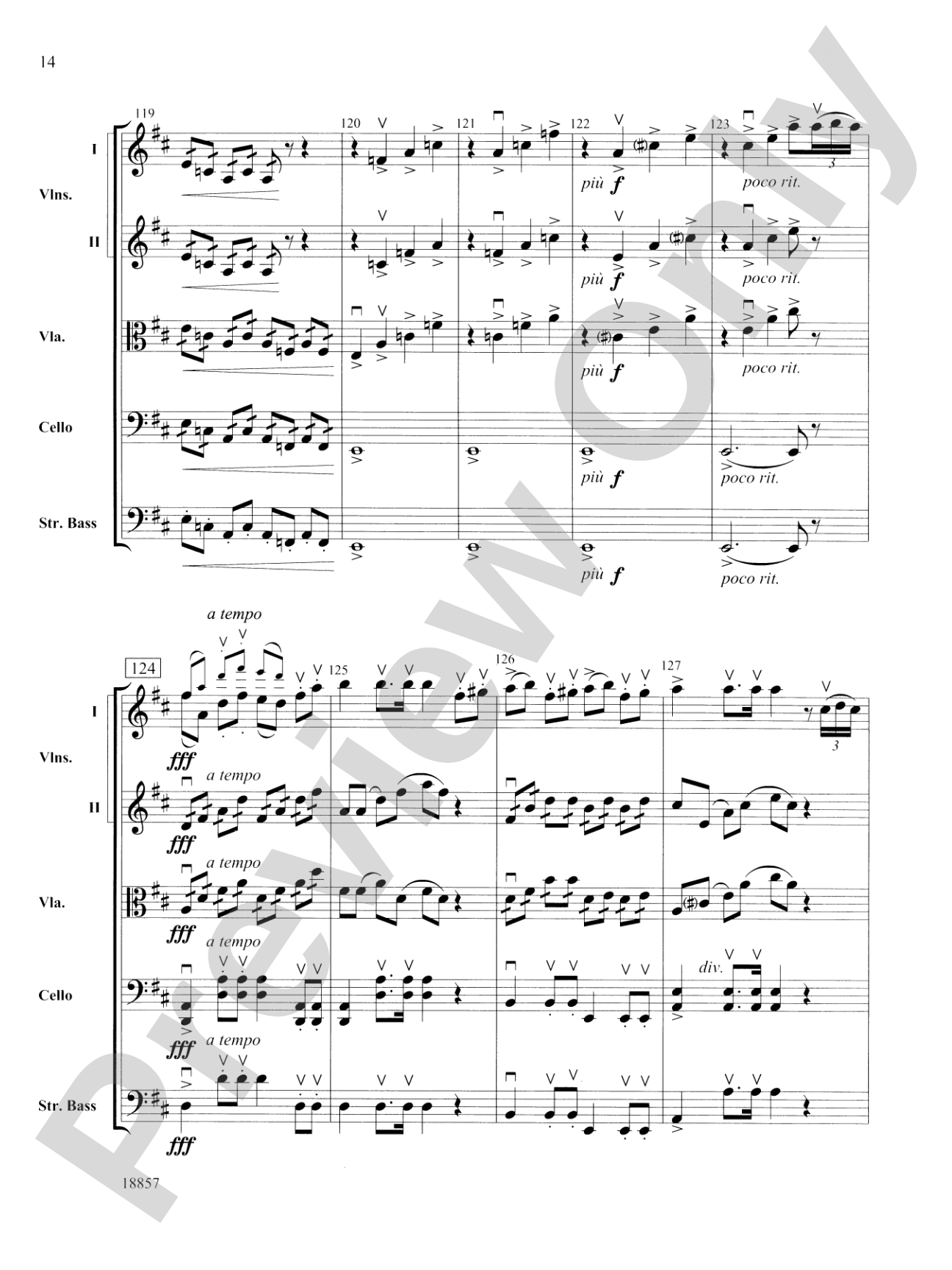 Wedding Day at Troldhaugen: String Orchestra Conductor Score & Parts