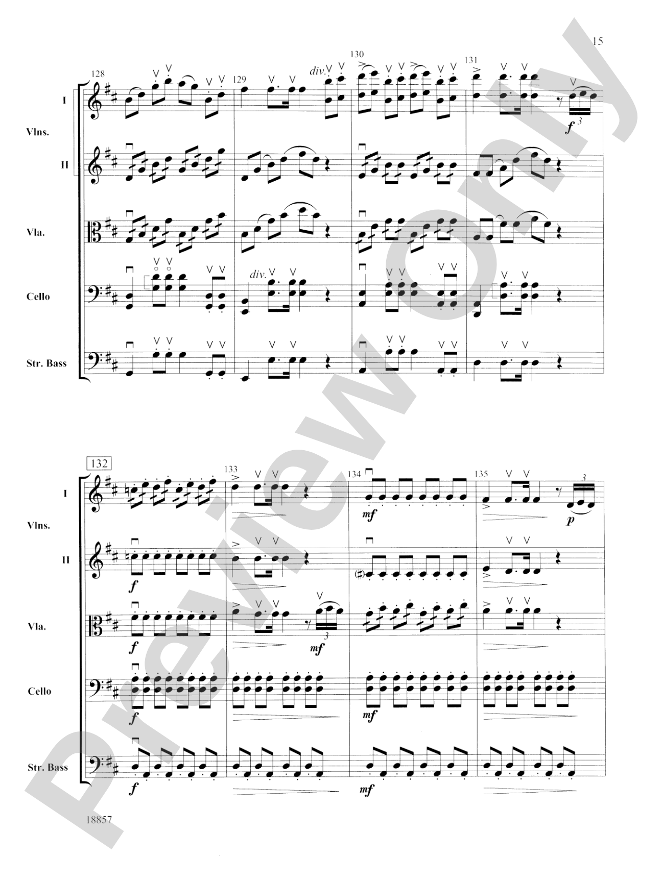 Wedding Day at Troldhaugen: String Orchestra Conductor Score & Parts