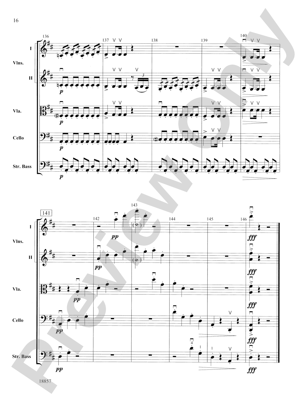 Wedding Day at Troldhaugen: String Orchestra Conductor Score & Parts