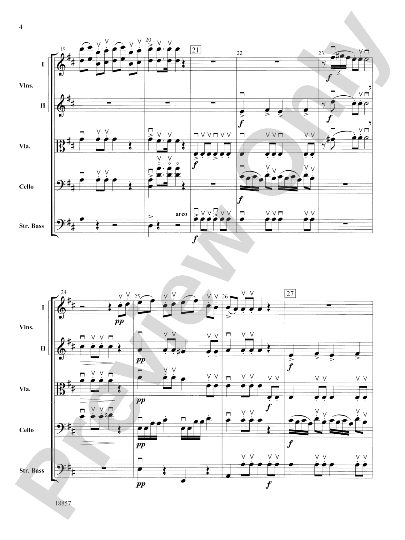 Wedding Day at Troldhaugen: String Orchestra Conductor Score & Parts