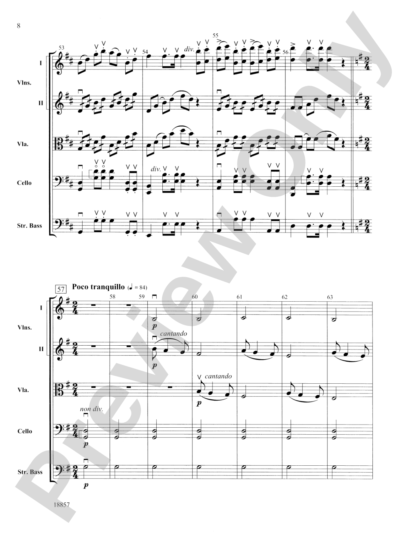 Wedding Day at Troldhaugen: String Orchestra Conductor Score & Parts
