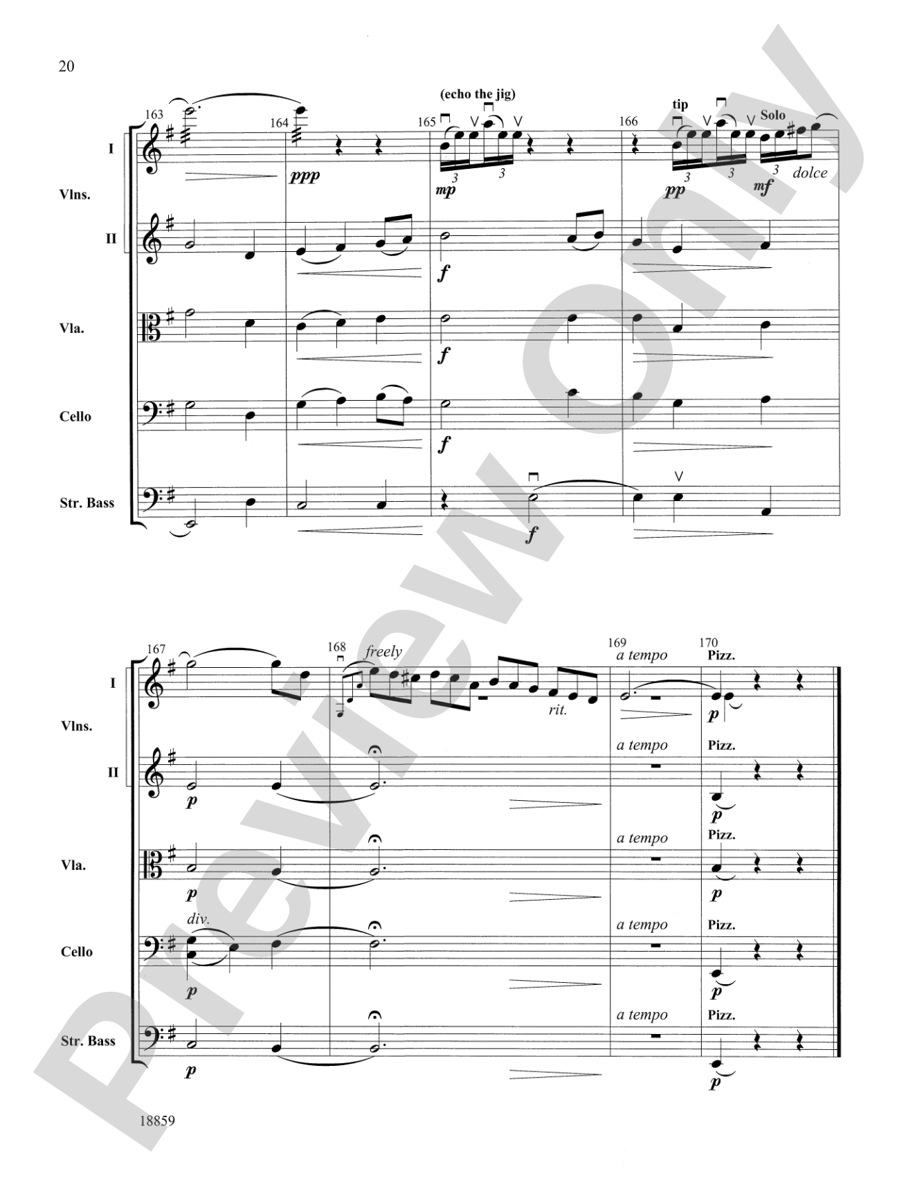 A Gaelic Overture: String Orchestra Conductor Score & Parts