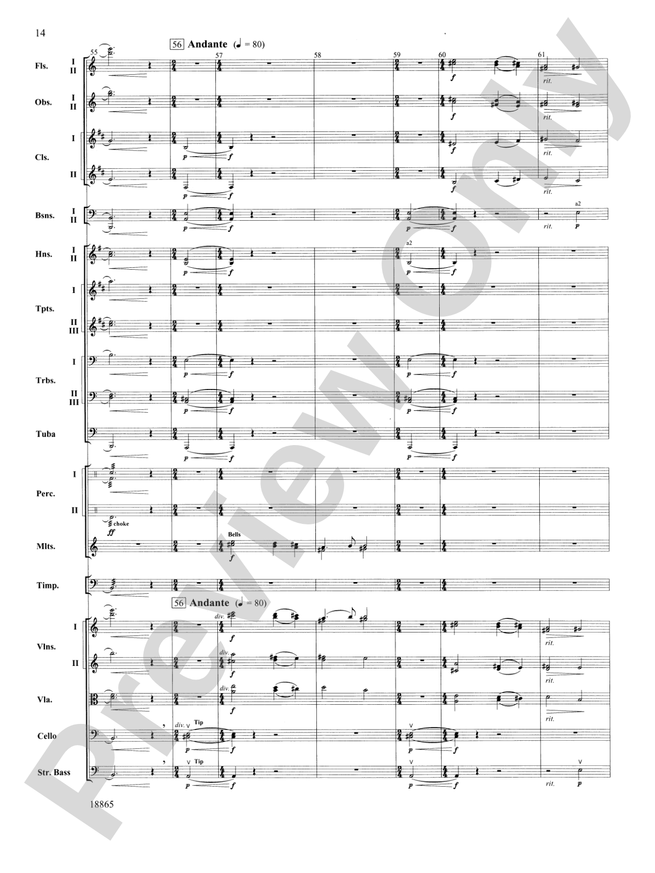 An American Rhapsody: Full Orchestra Conductor Score & Parts