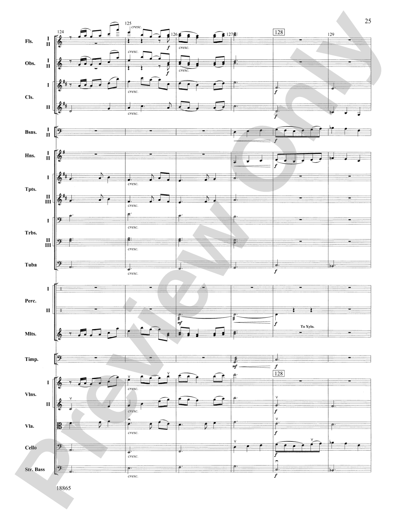 An American Rhapsody: Full Orchestra Conductor Score & Parts