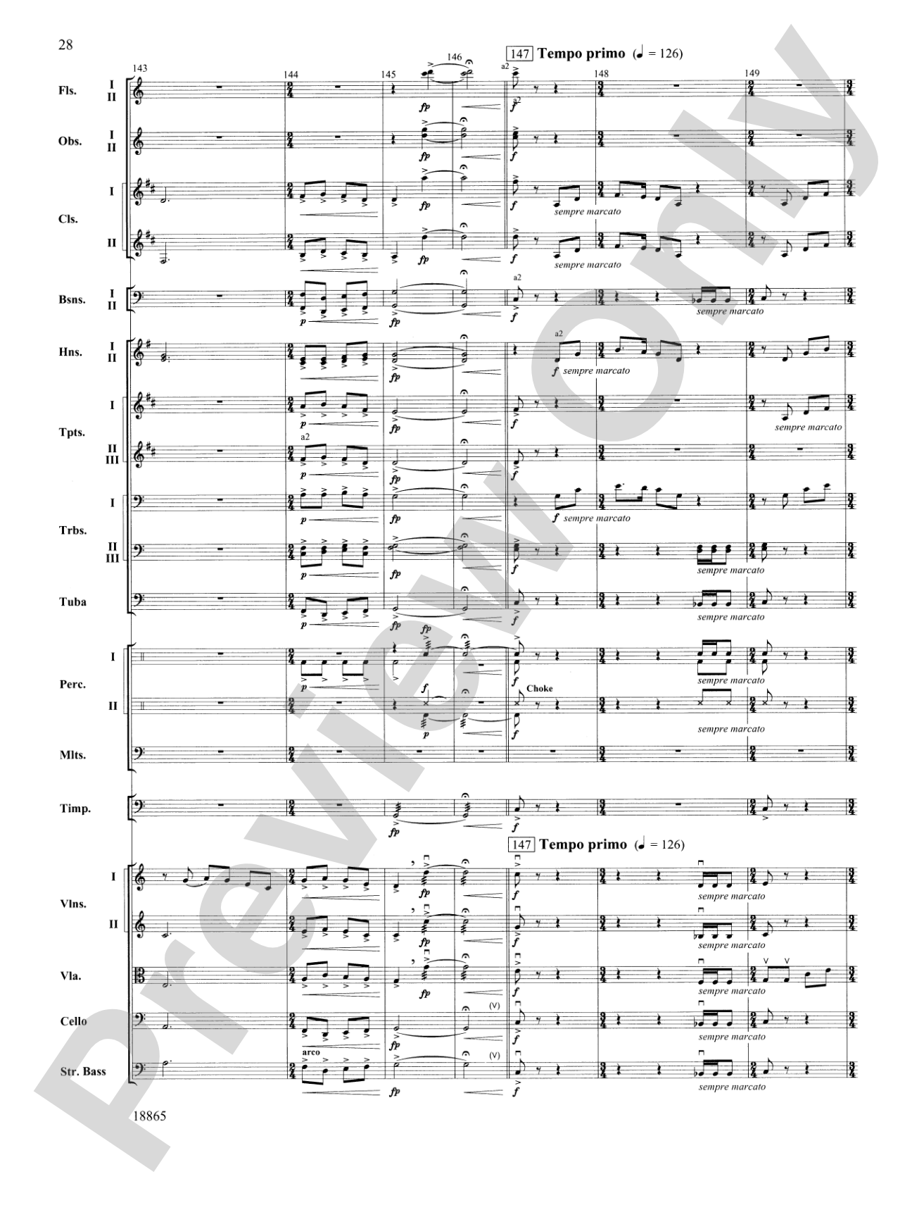 An American Rhapsody: Full Orchestra Conductor Score & Parts