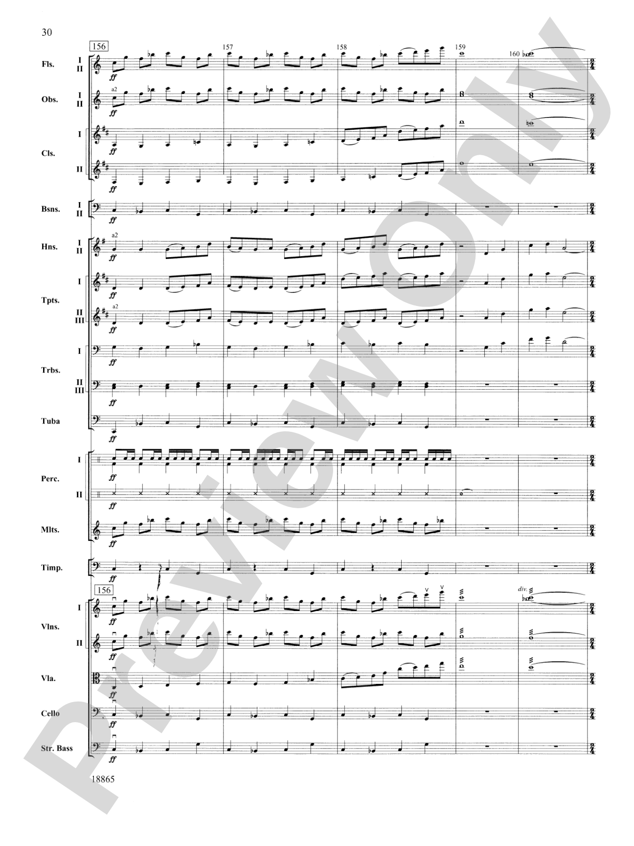 An American Rhapsody: Full Orchestra Conductor Score & Parts