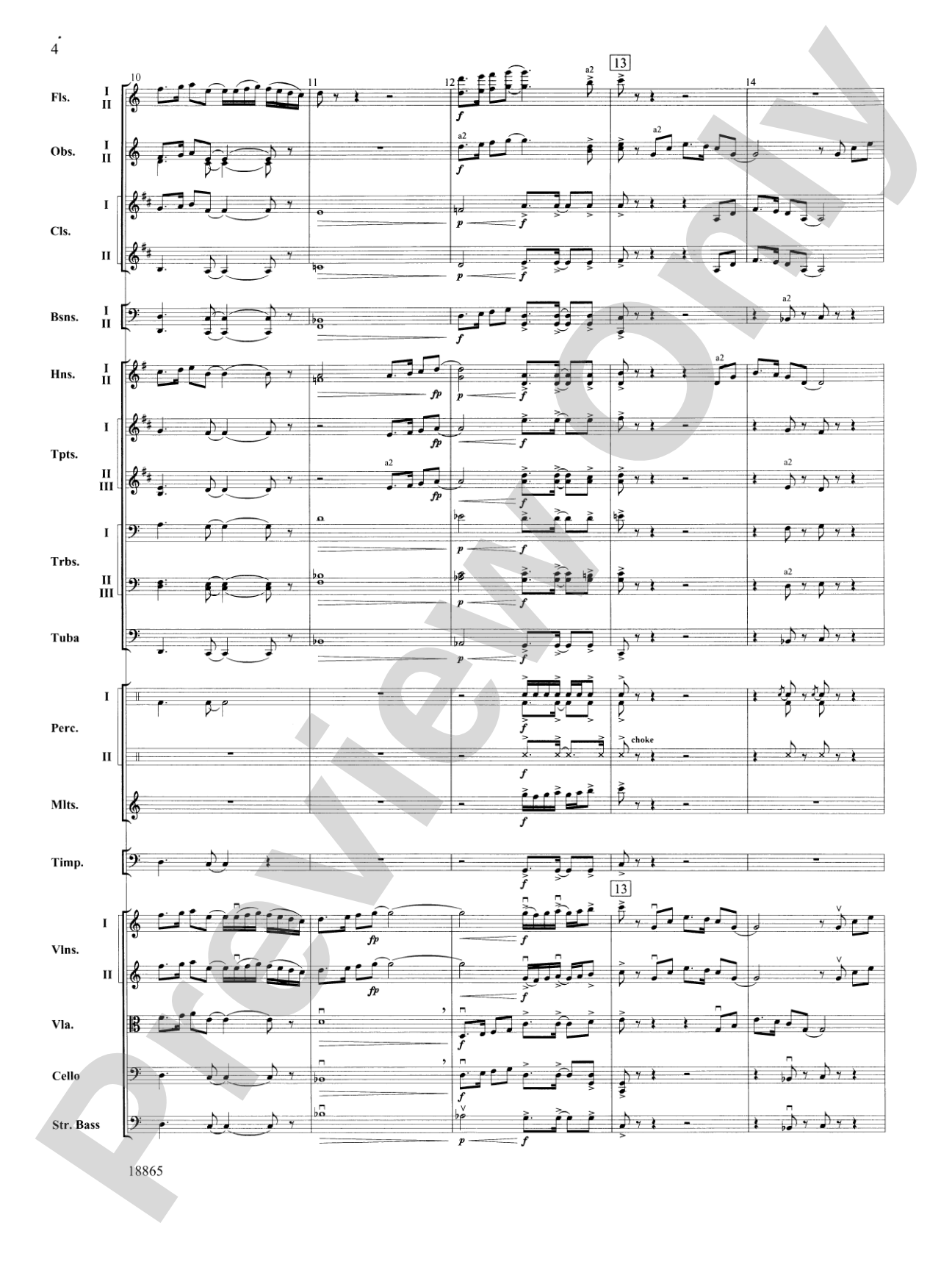 An American Rhapsody: Full Orchestra Conductor Score & Parts