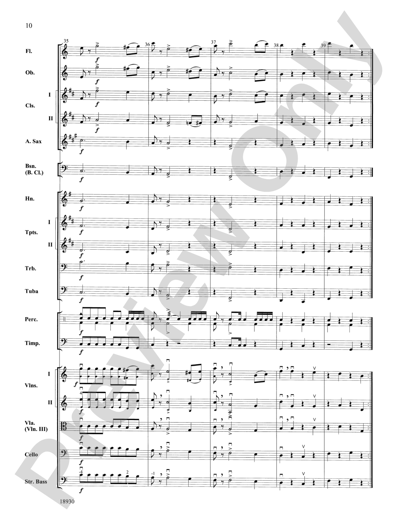 The Magic Flute (Overture): Full Orchestra Conductor Score & Parts