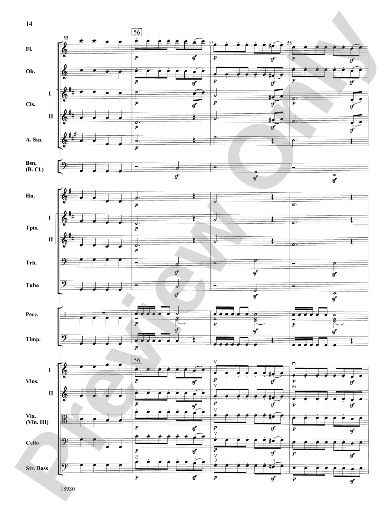The Magic Flute (Overture): Full Orchestra Conductor Score & Parts