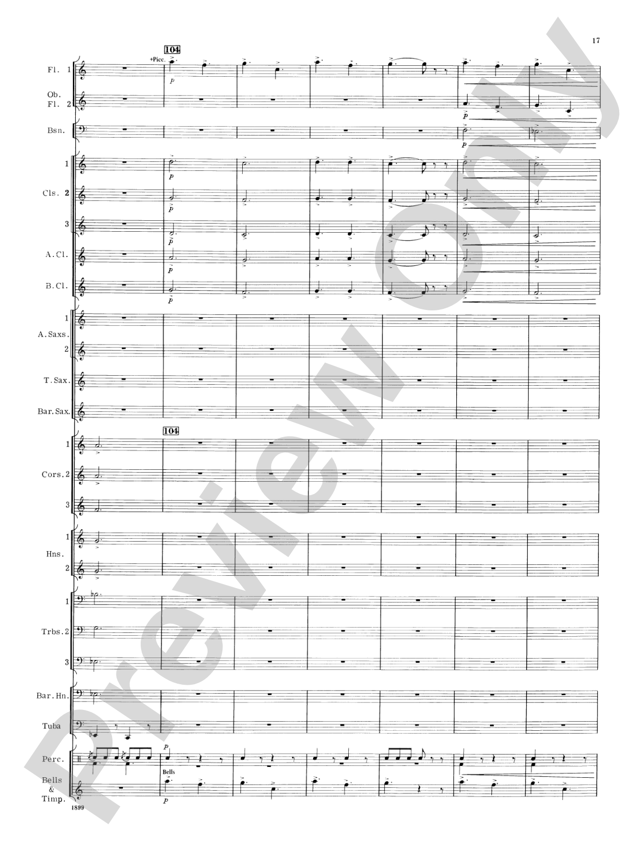 Blue Ridge Rhapsody: Concert Band Conductor Score & Parts