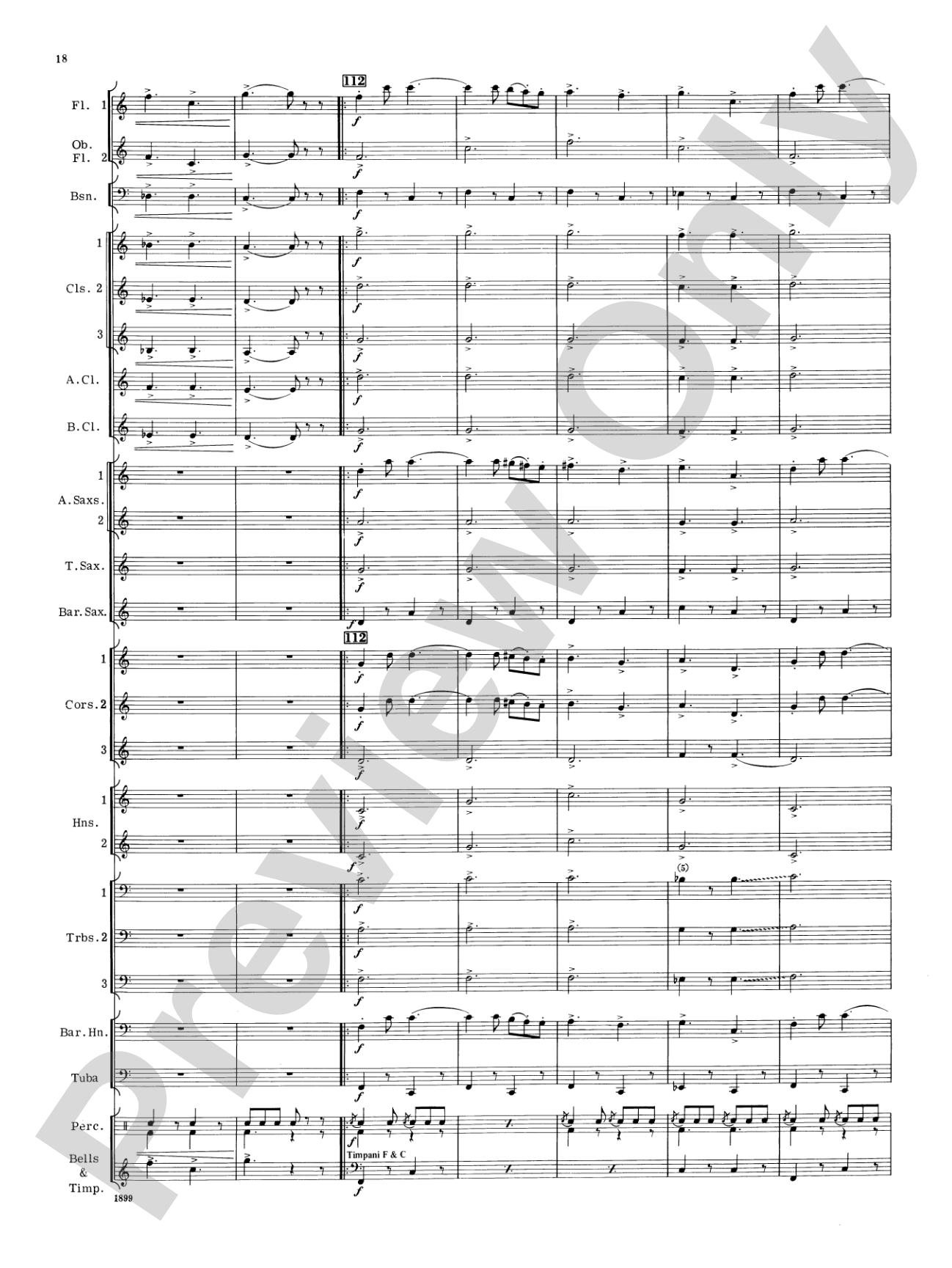 Blue Ridge Rhapsody: Concert Band Conductor Score & Parts
