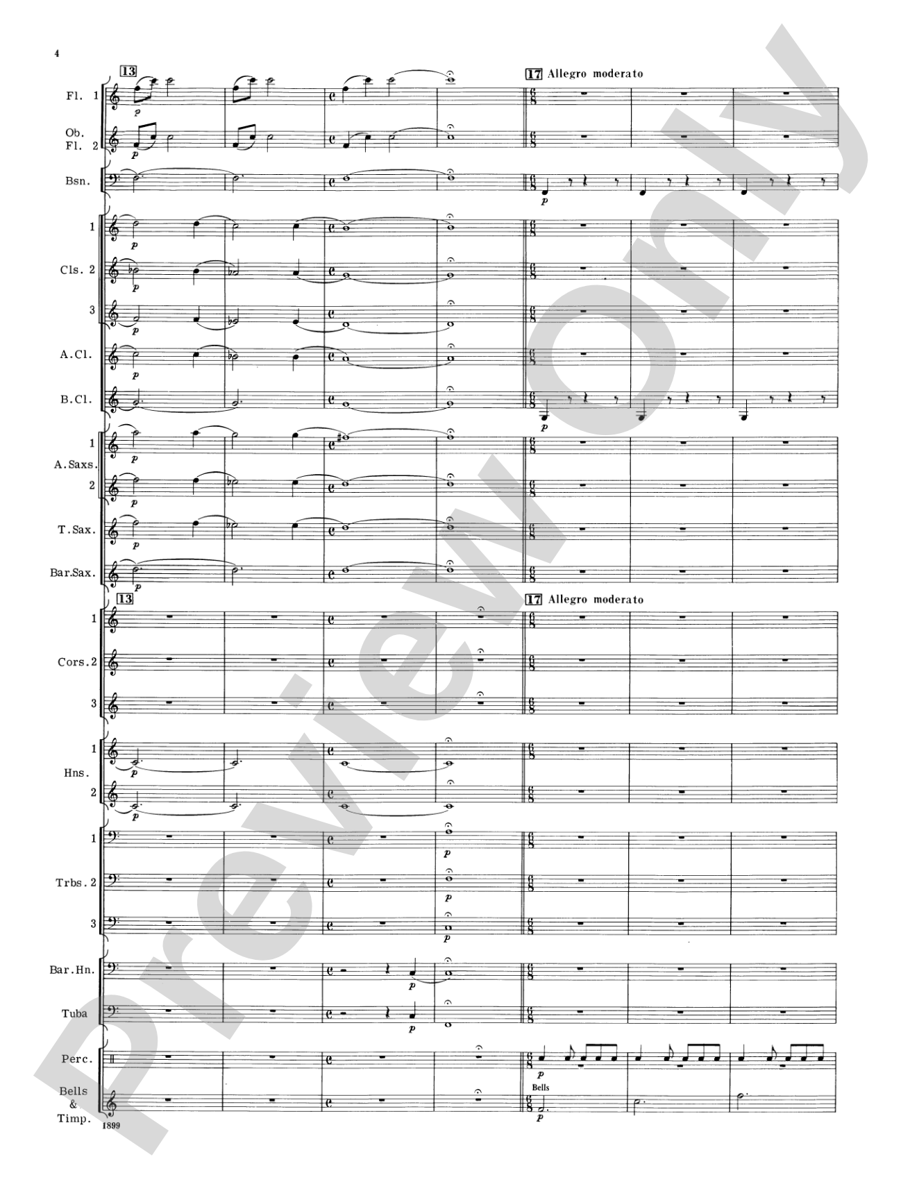 Blue Ridge Rhapsody: Concert Band Conductor Score & Parts