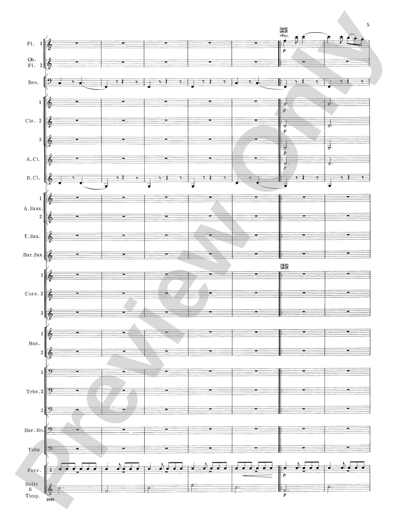 Blue Ridge Rhapsody: Concert Band Conductor Score & Parts
