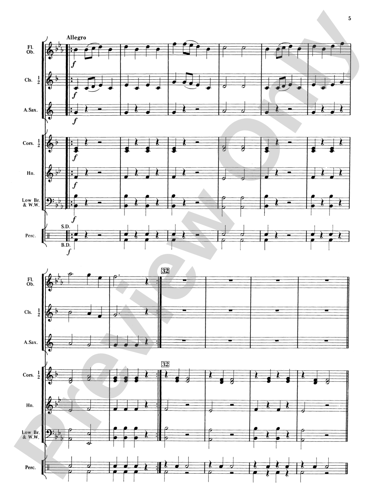 Chant and Celebration: Concert Band Conductor Score & Parts