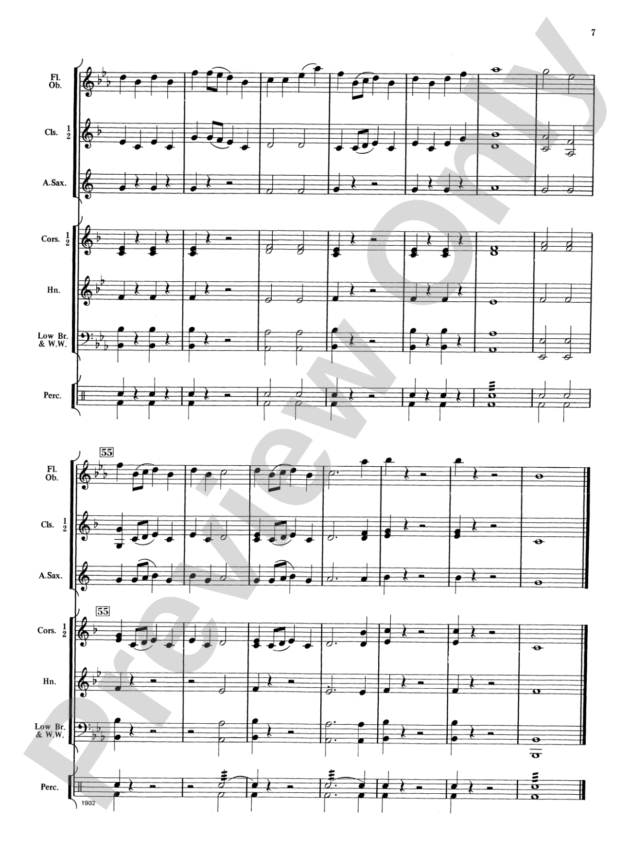 Chant and Celebration: Concert Band Conductor Score & Parts