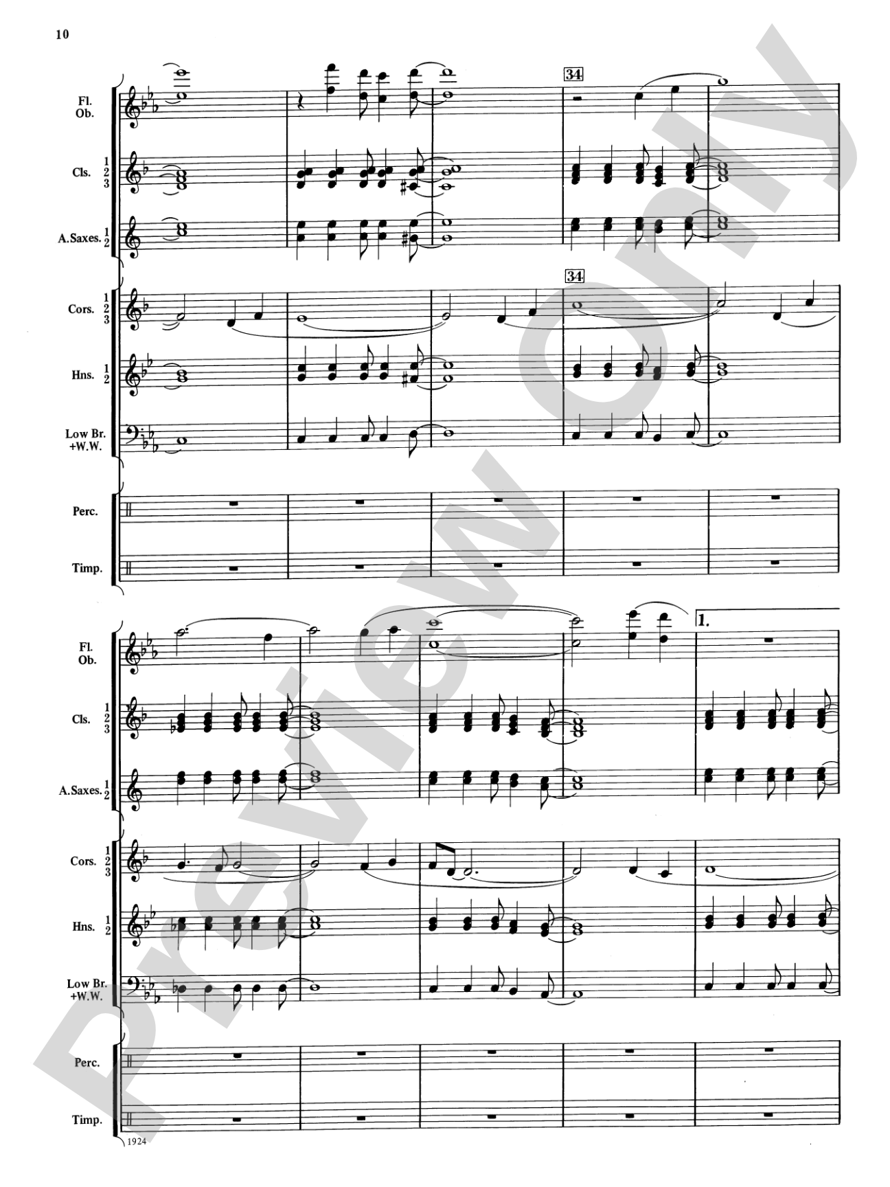 Three Kentucky Sketches: Concert Band Conductor Score & Parts