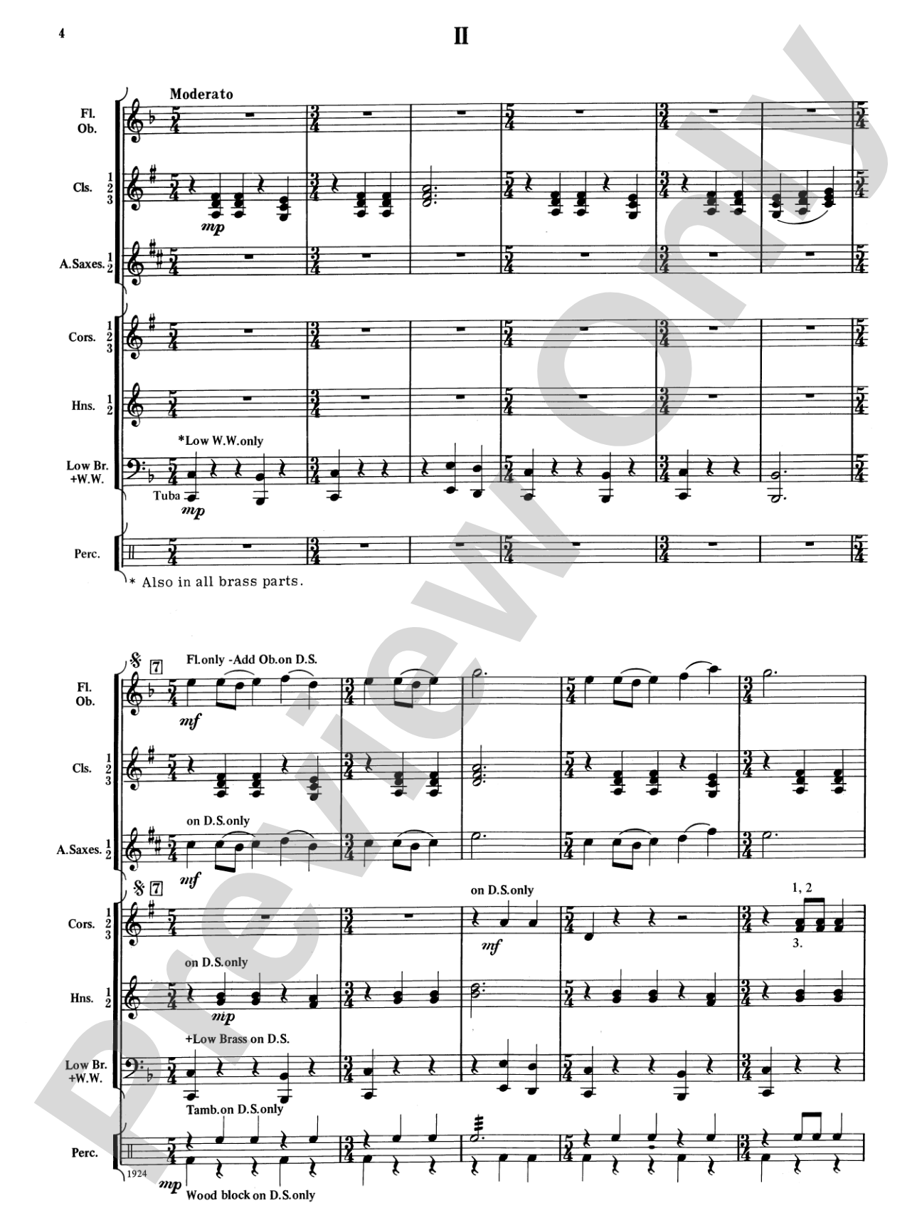 Three Kentucky Sketches: Concert Band Conductor Score & Parts