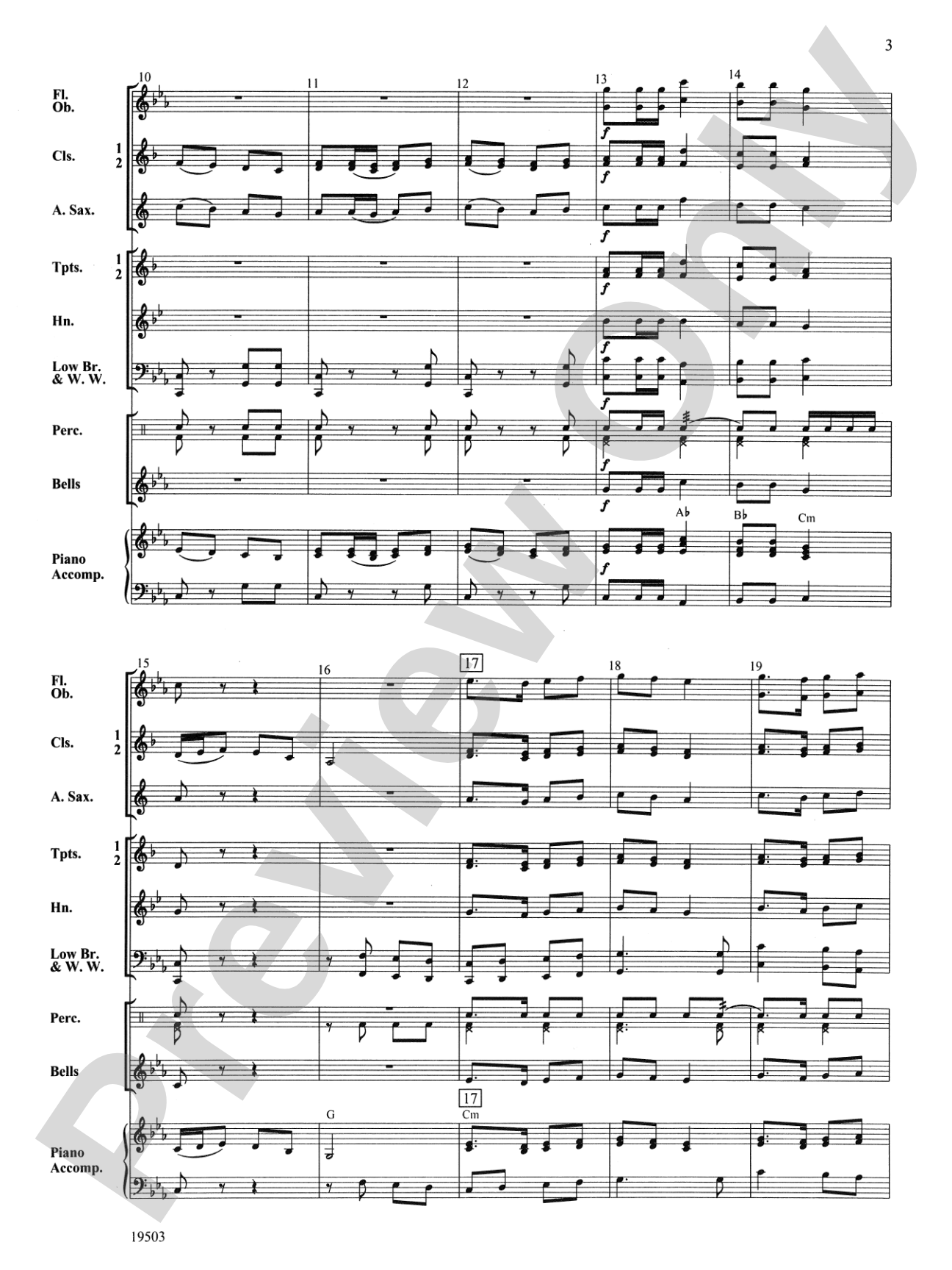 March Zuma: Concert Band Conductor Score & Parts