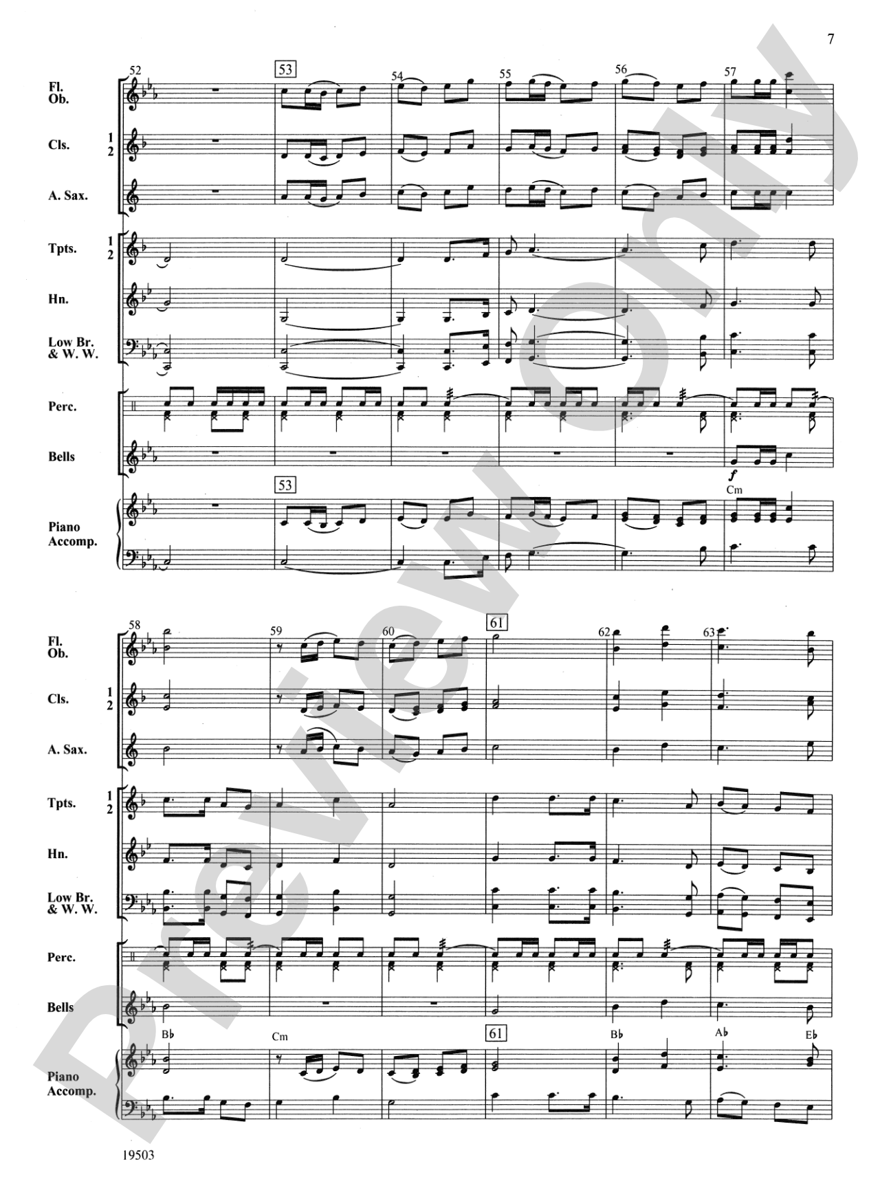 March Zuma: Concert Band Conductor Score & Parts