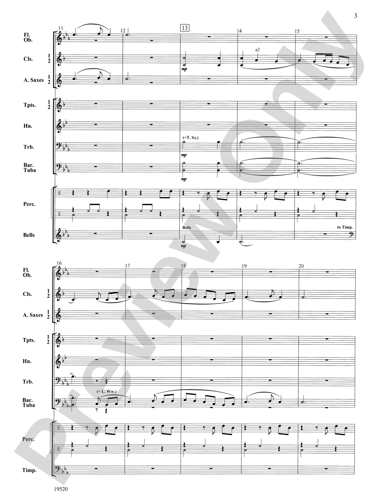 Korean Hill Song: Concert Band Conductor Score & Parts