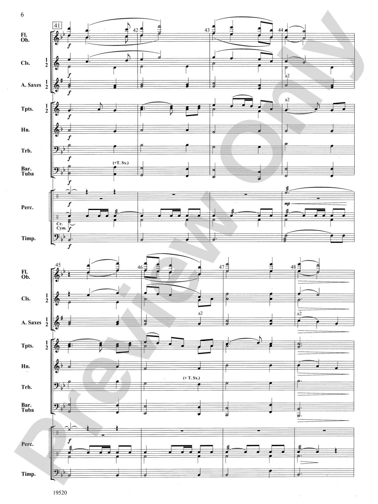 Korean Hill Song: Concert Band Conductor Score & Parts