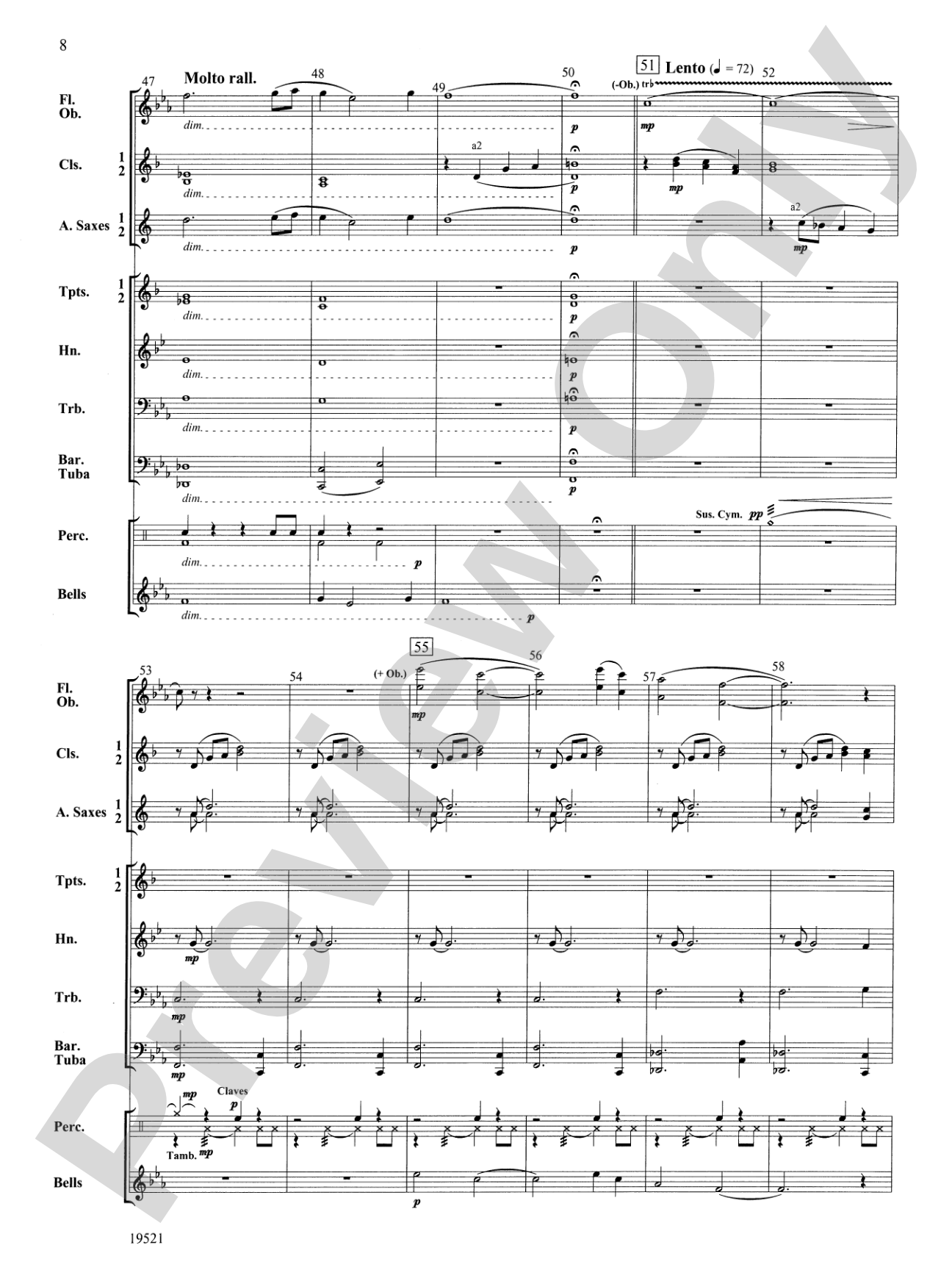 Flight of the Condor: Concert Band Conductor Score & Parts
