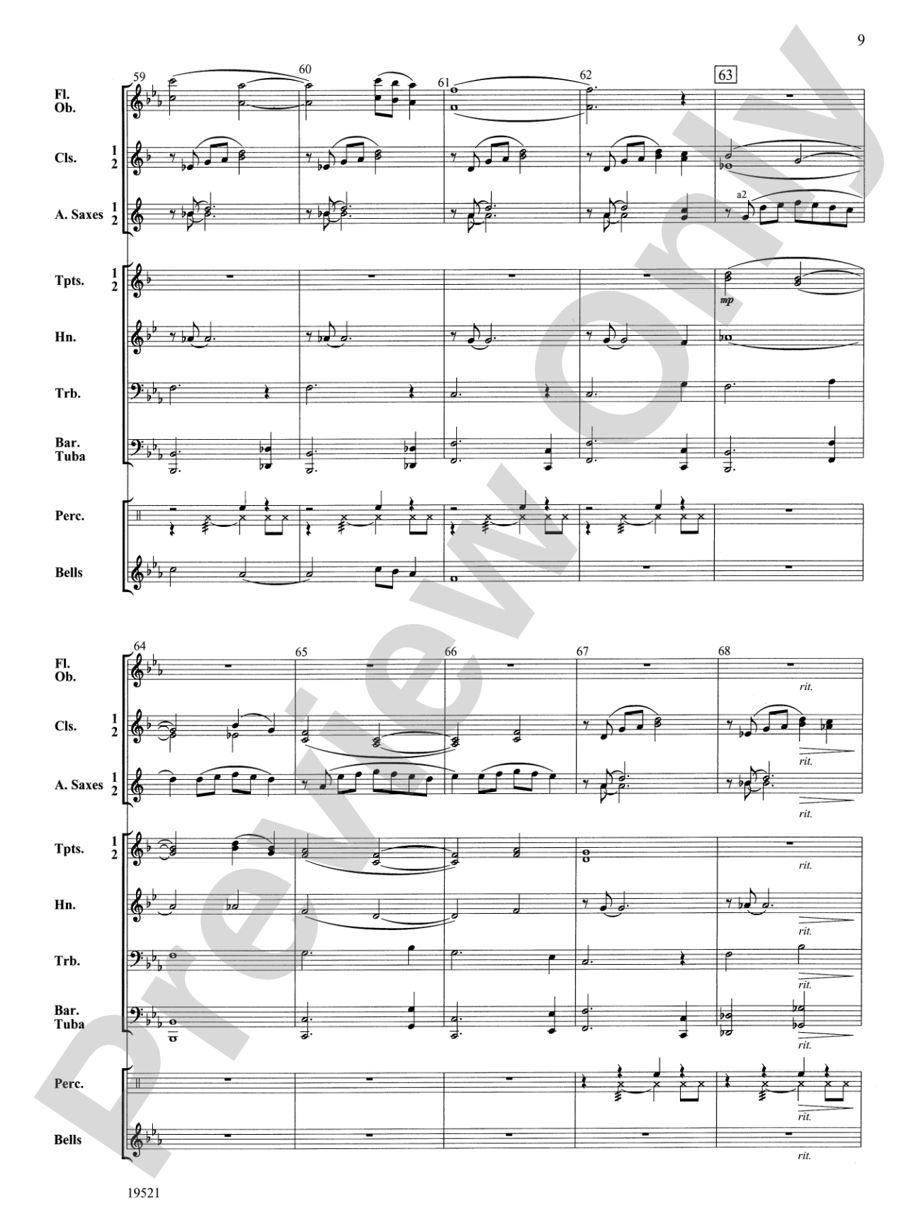 Flight of the Condor: Concert Band Conductor Score & Parts