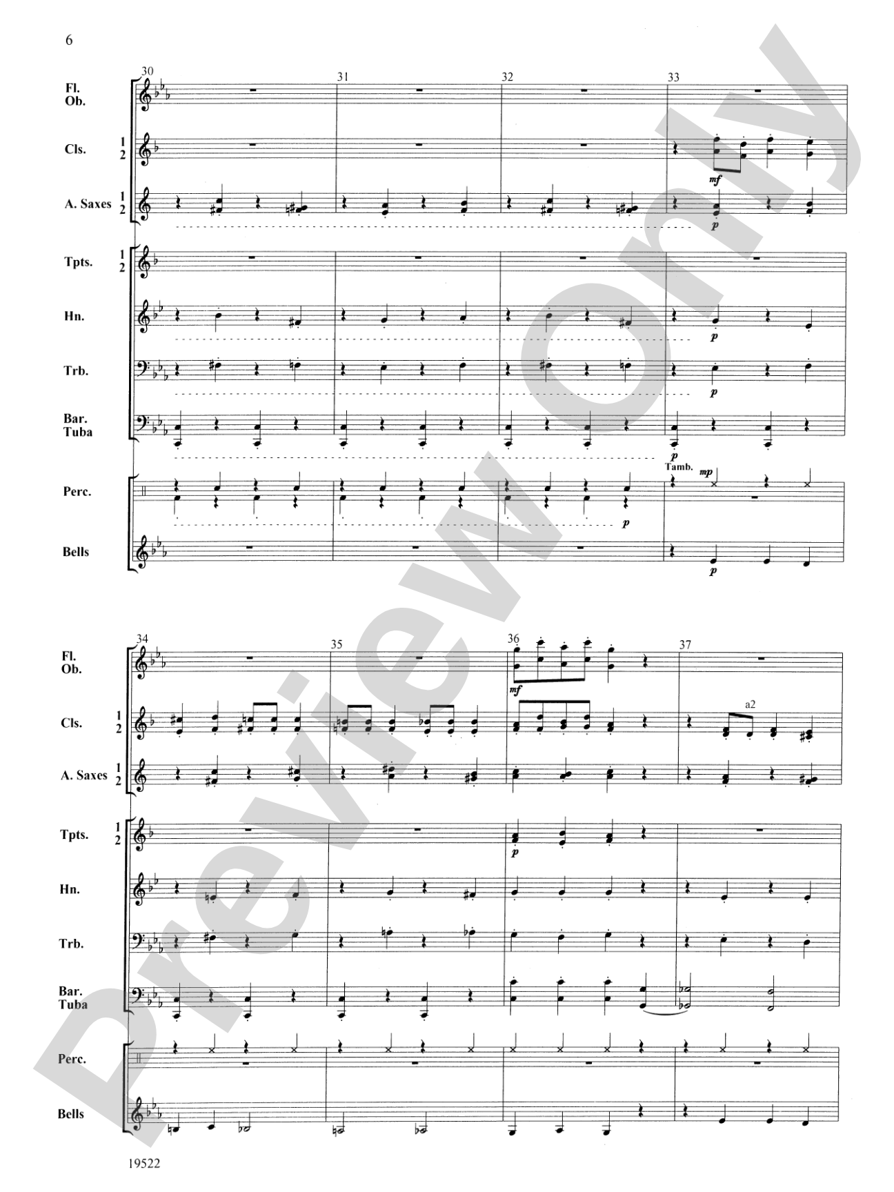 Christmas for Clarinets: Concert Band Conductor Score & Parts