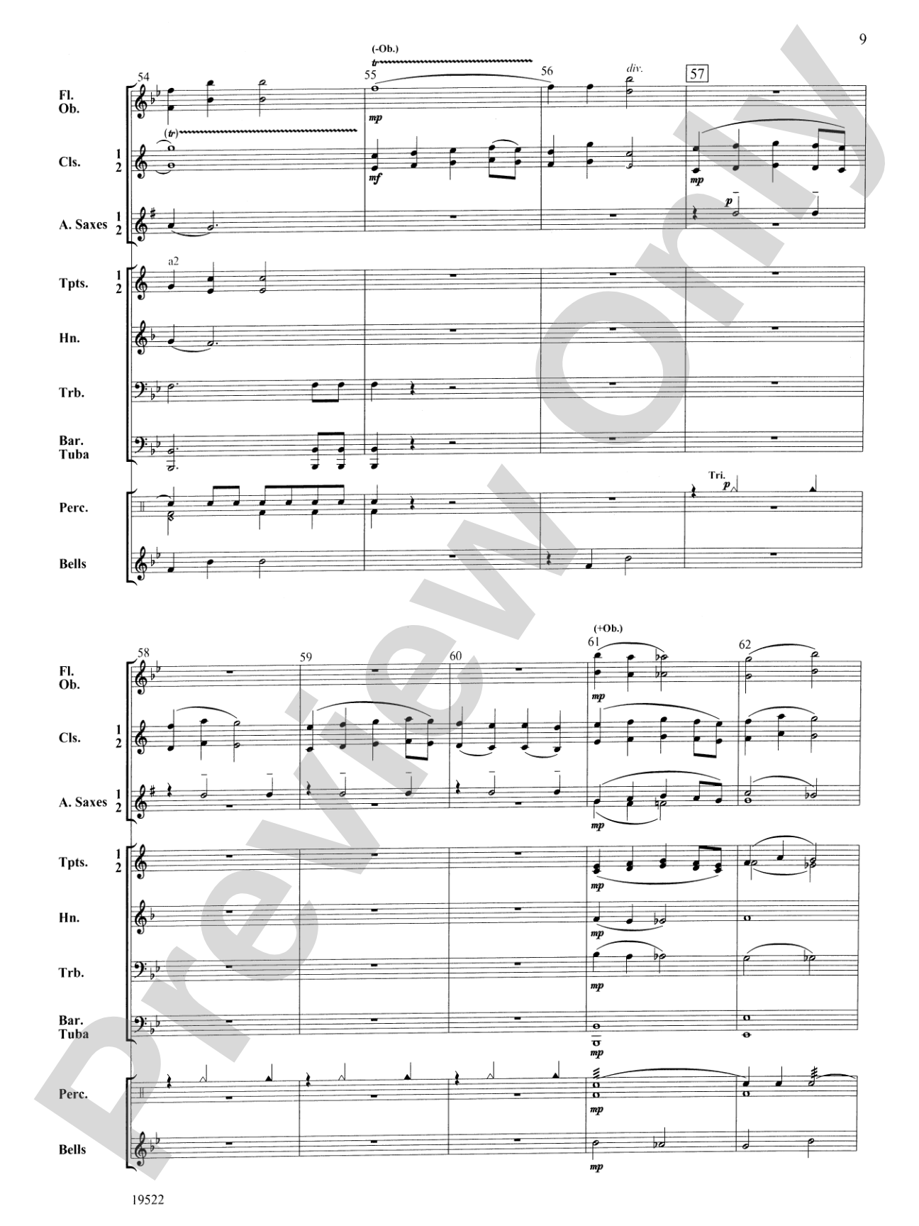 Christmas for Clarinets: Concert Band Conductor Score & Parts