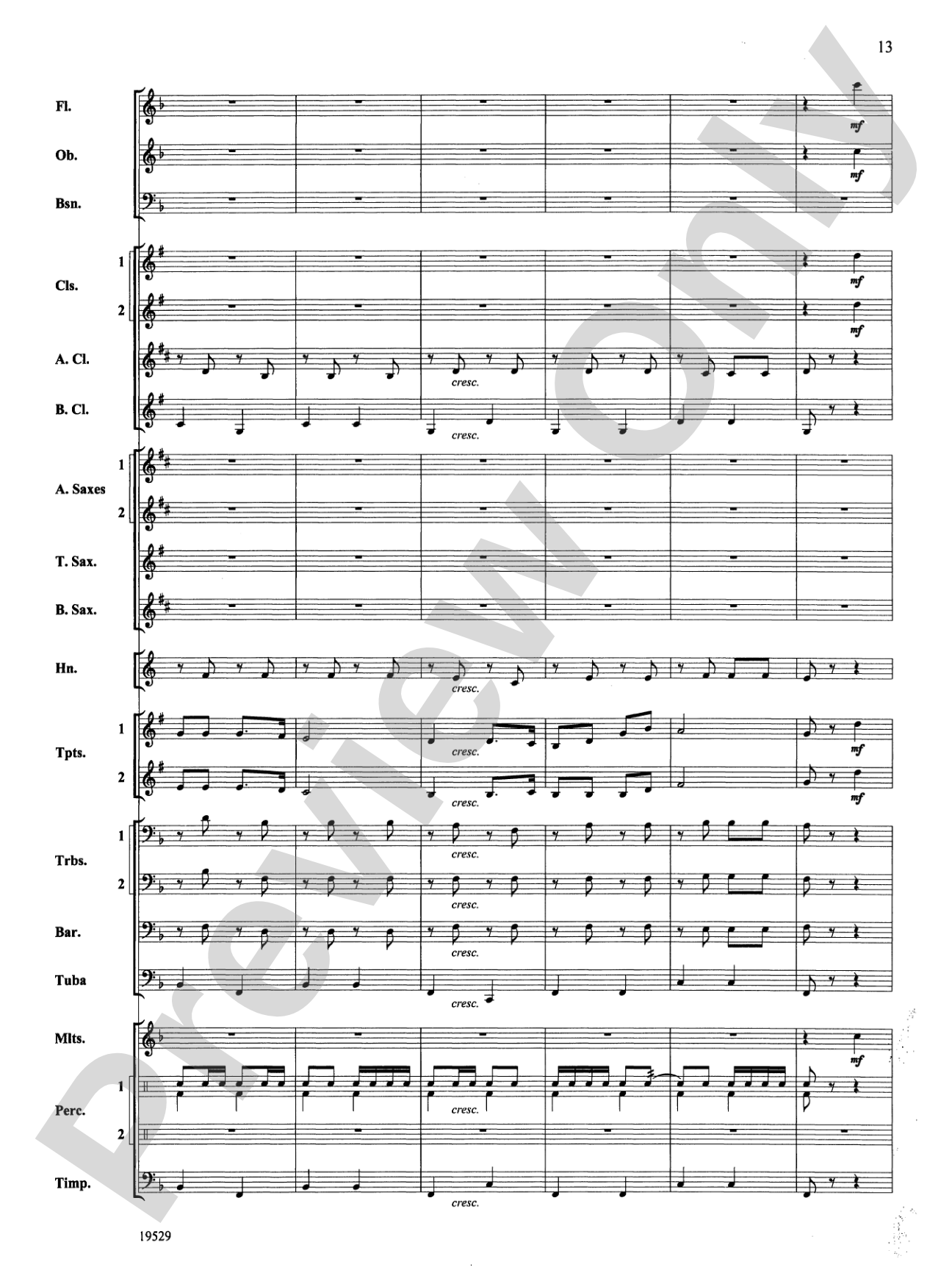 The Road Unknown: Concert Band Conductor Score & Parts
