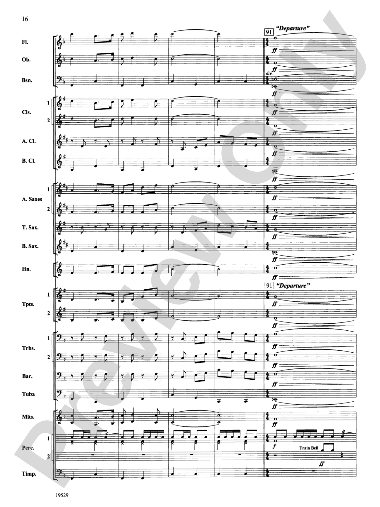 The Road Unknown: Concert Band Conductor Score & Parts