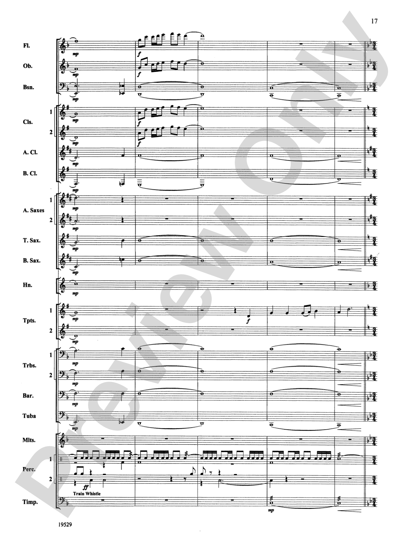 The Road Unknown: Concert Band Conductor Score & Parts