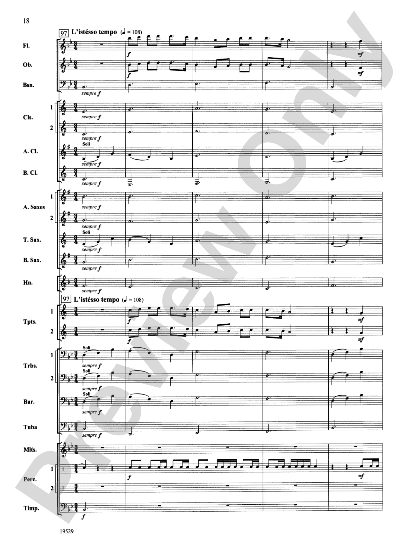 The Road Unknown: Concert Band Conductor Score & Parts