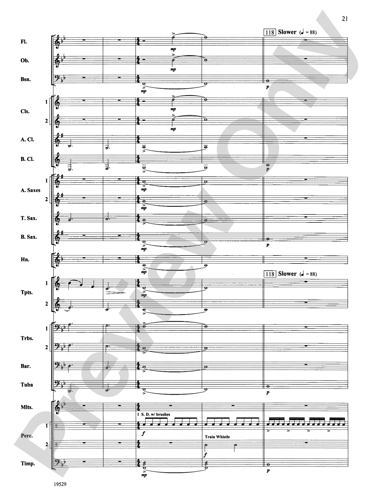 The Road Unknown: Concert Band Conductor Score & Parts