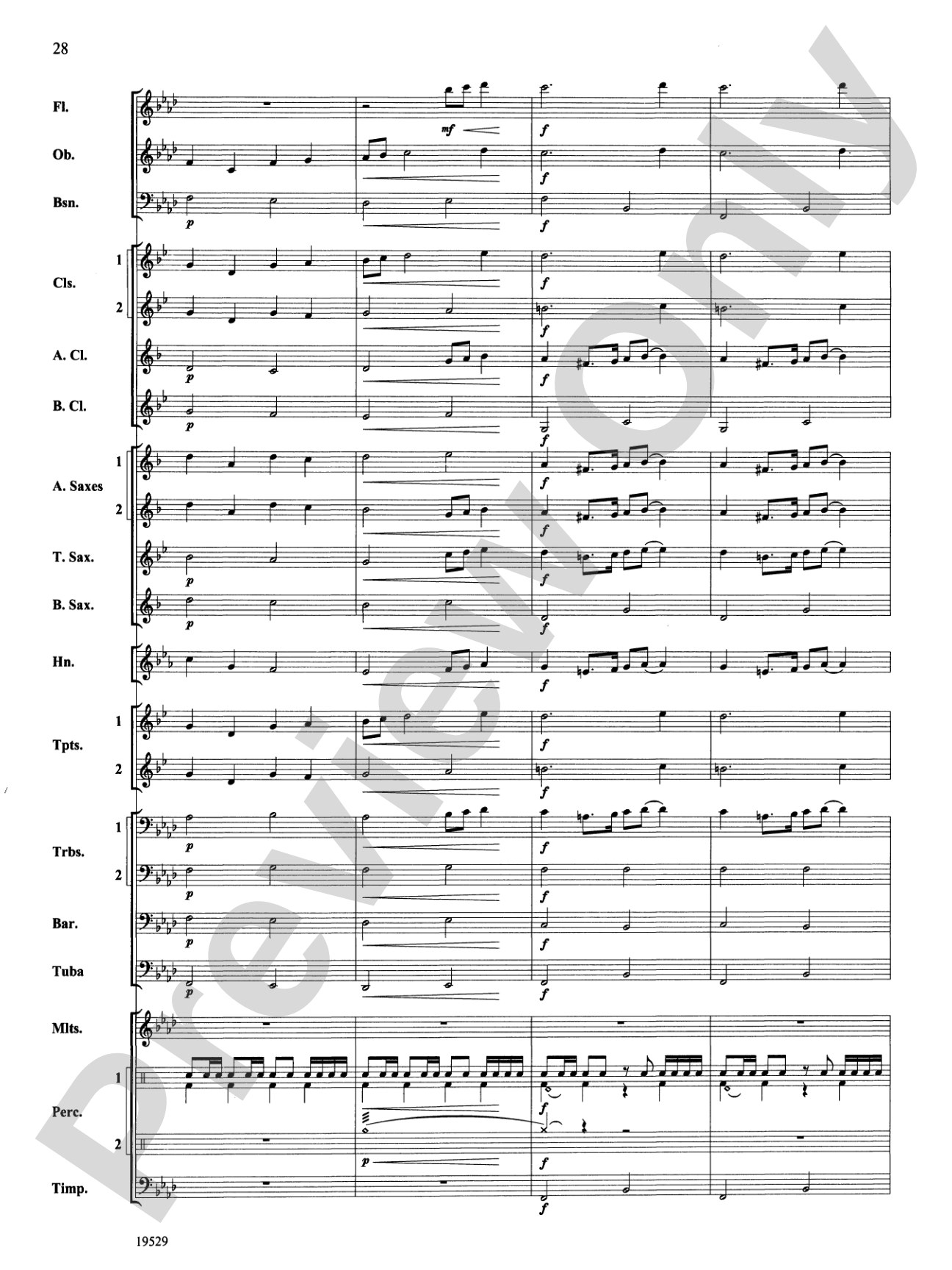 The Road Unknown: Concert Band Conductor Score & Parts