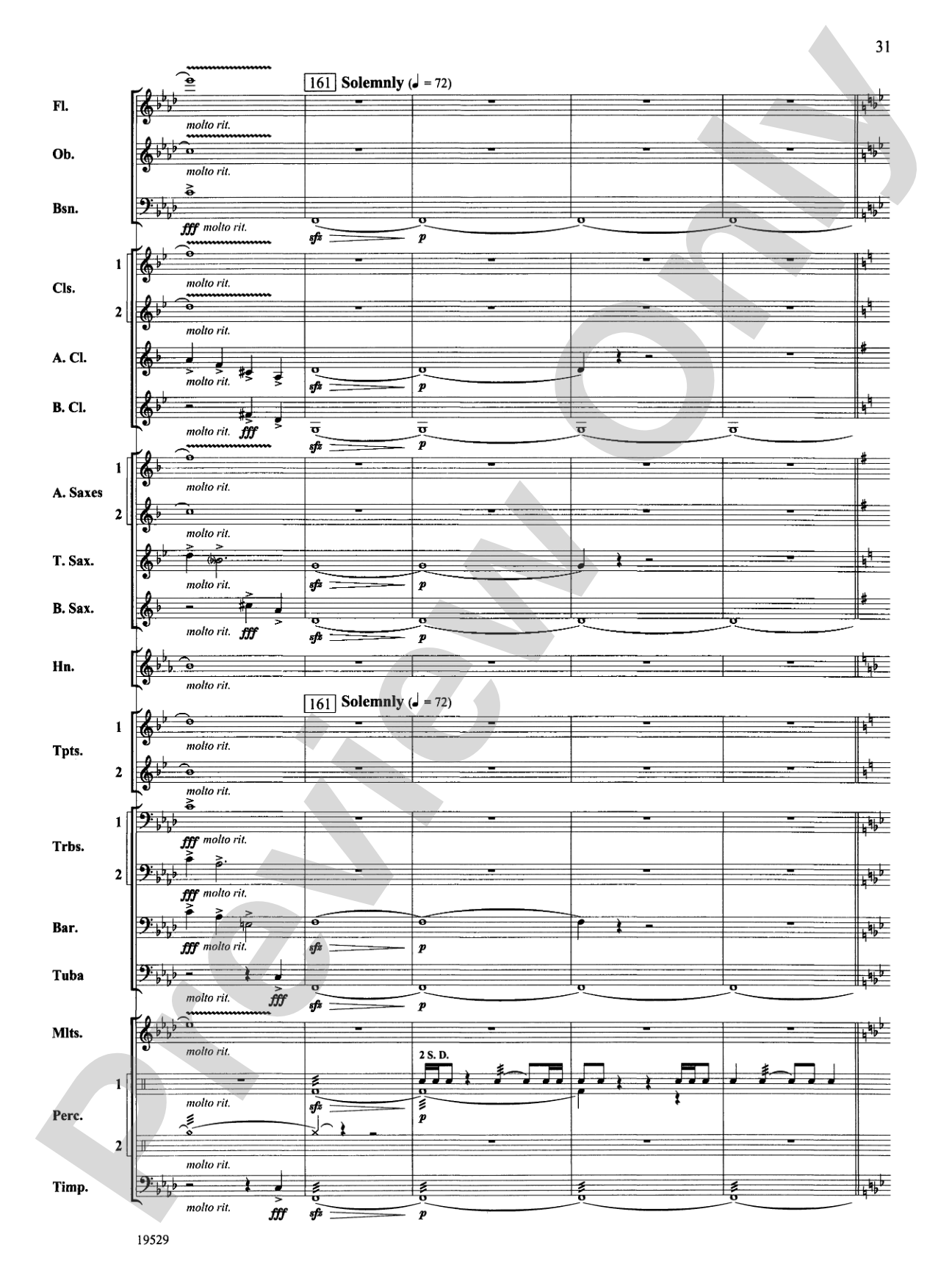 The Road Unknown: Concert Band Conductor Score & Parts
