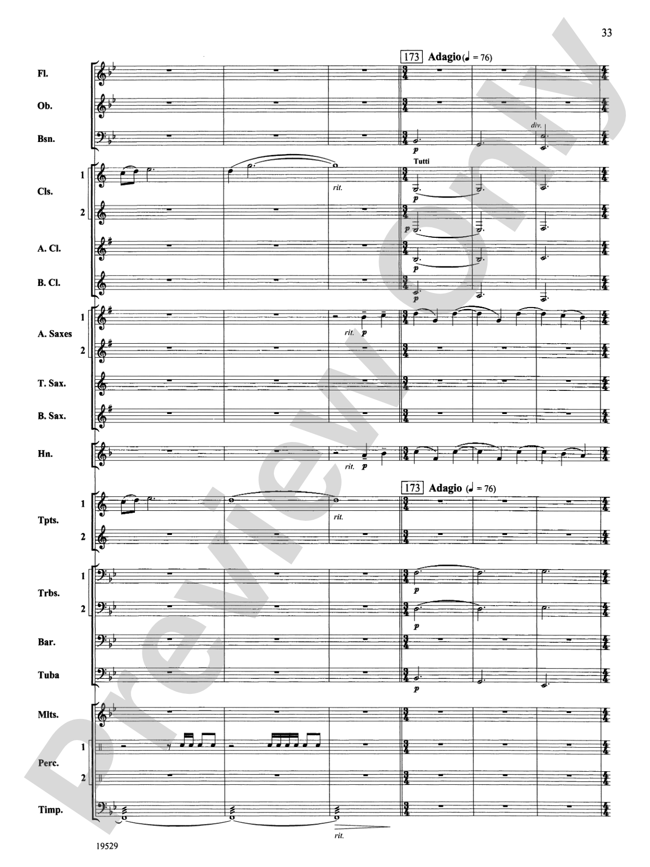 The Road Unknown: Concert Band Conductor Score & Parts